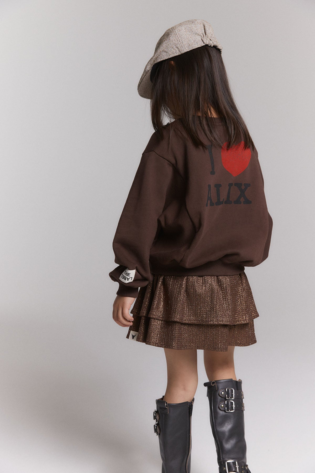 kids knitted batwing sweater