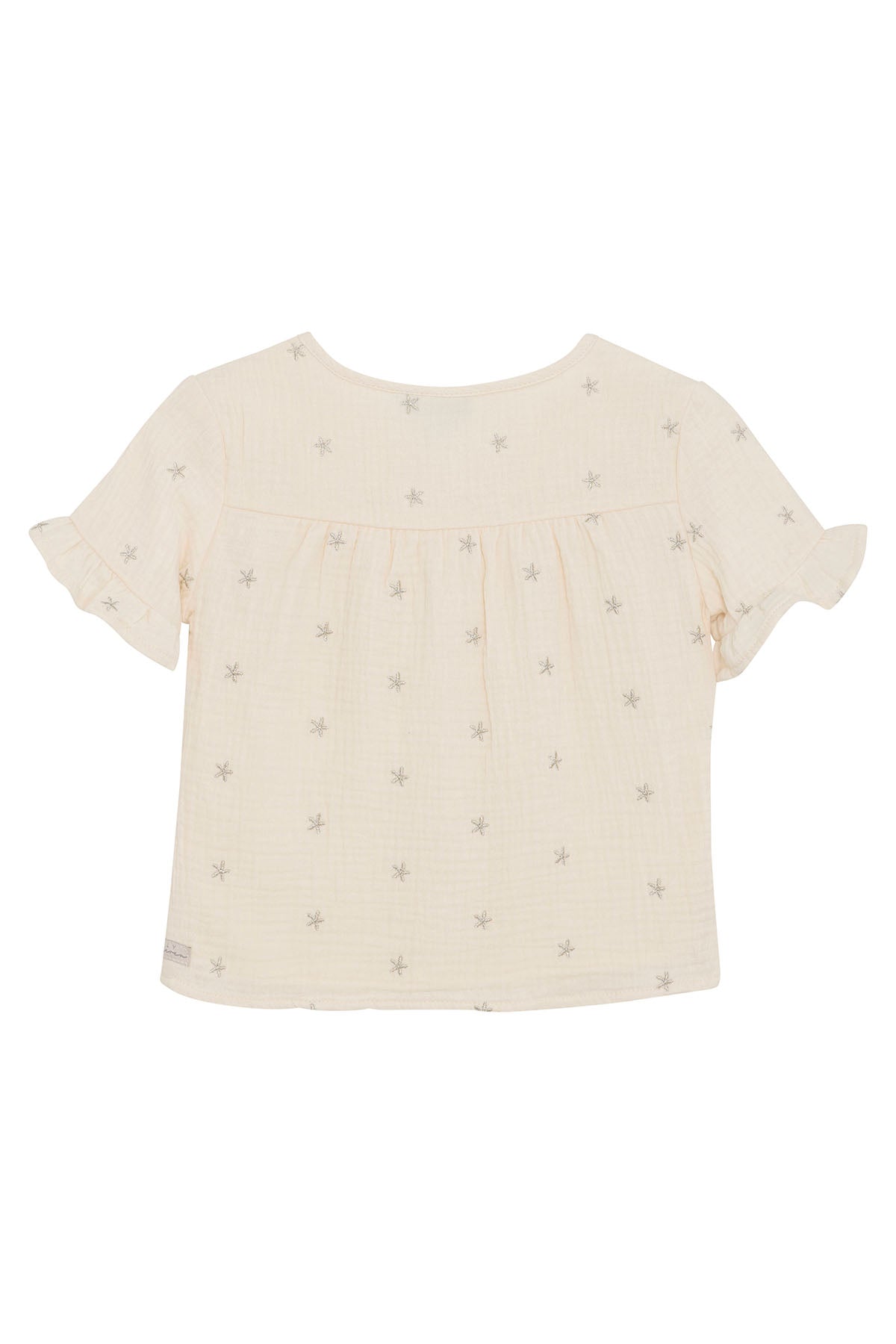 Ruffle Top Star Print