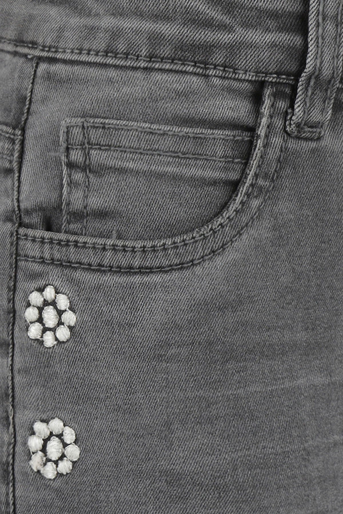 Loose fit Flower Jeans