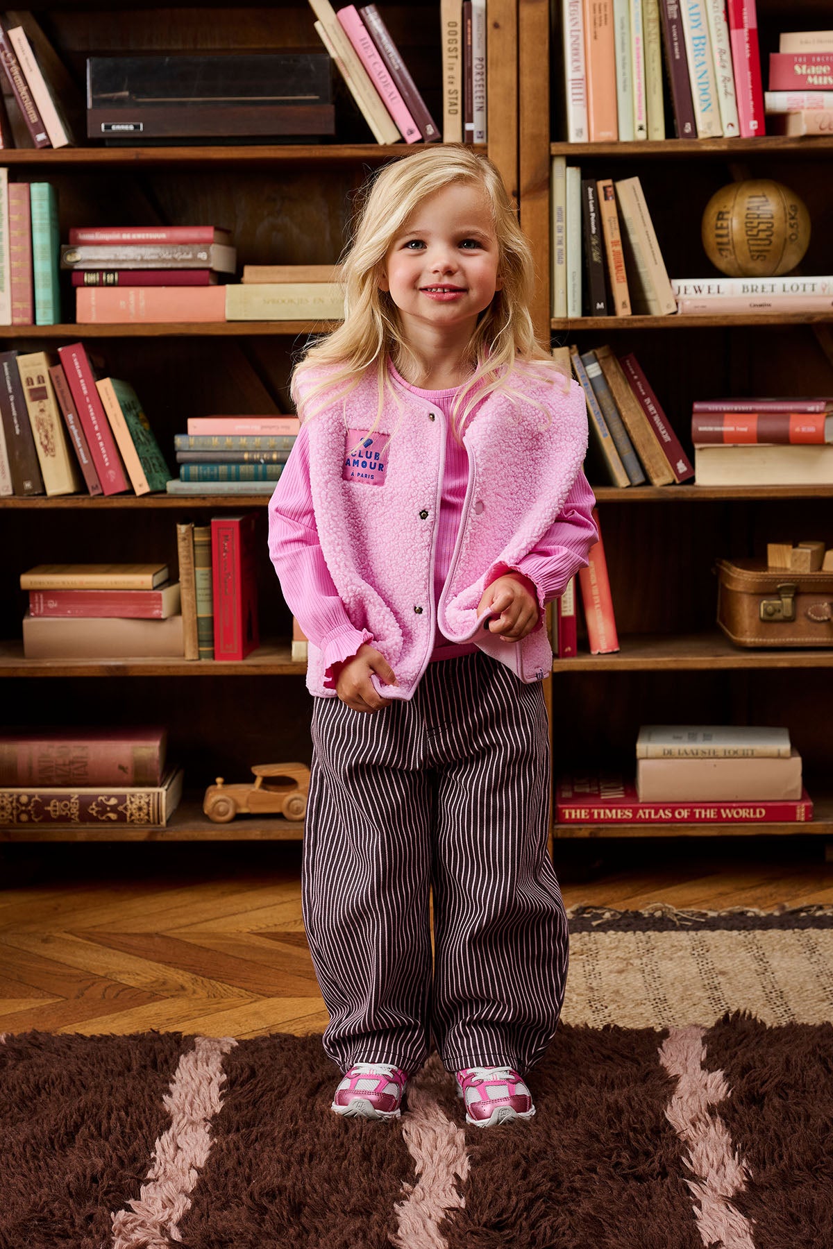 Nicole Playful pink Gilet