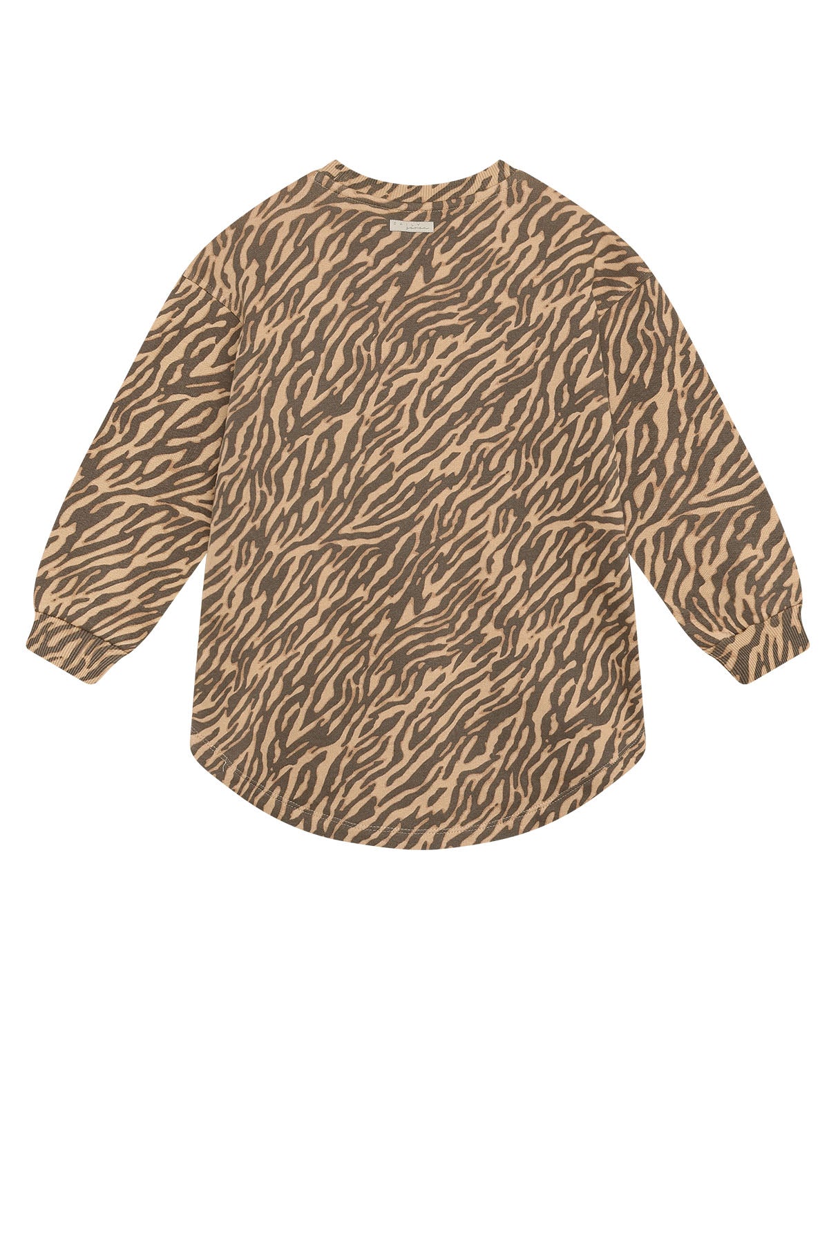 Sweat Dress Longsleeve Animal