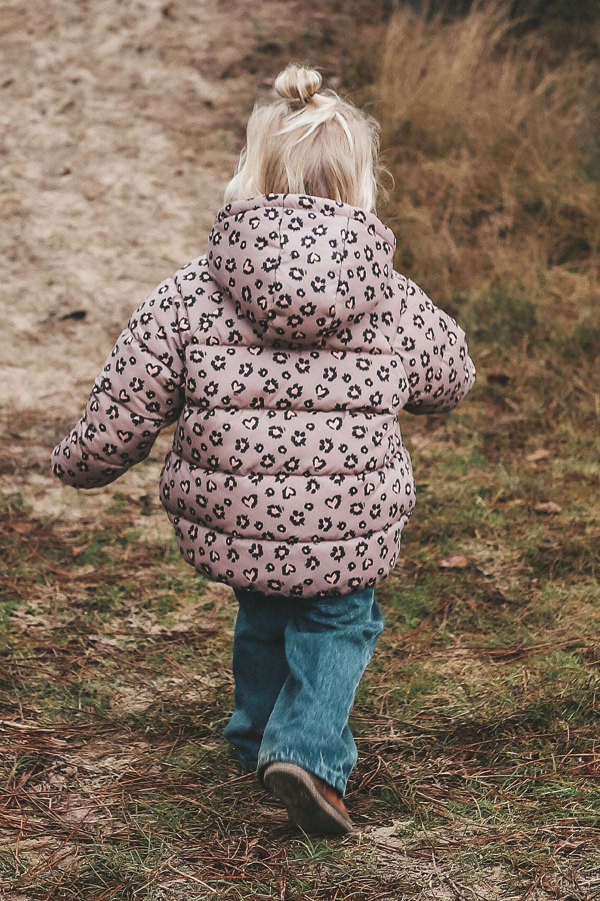 Sweet Leopard Puffer Coat