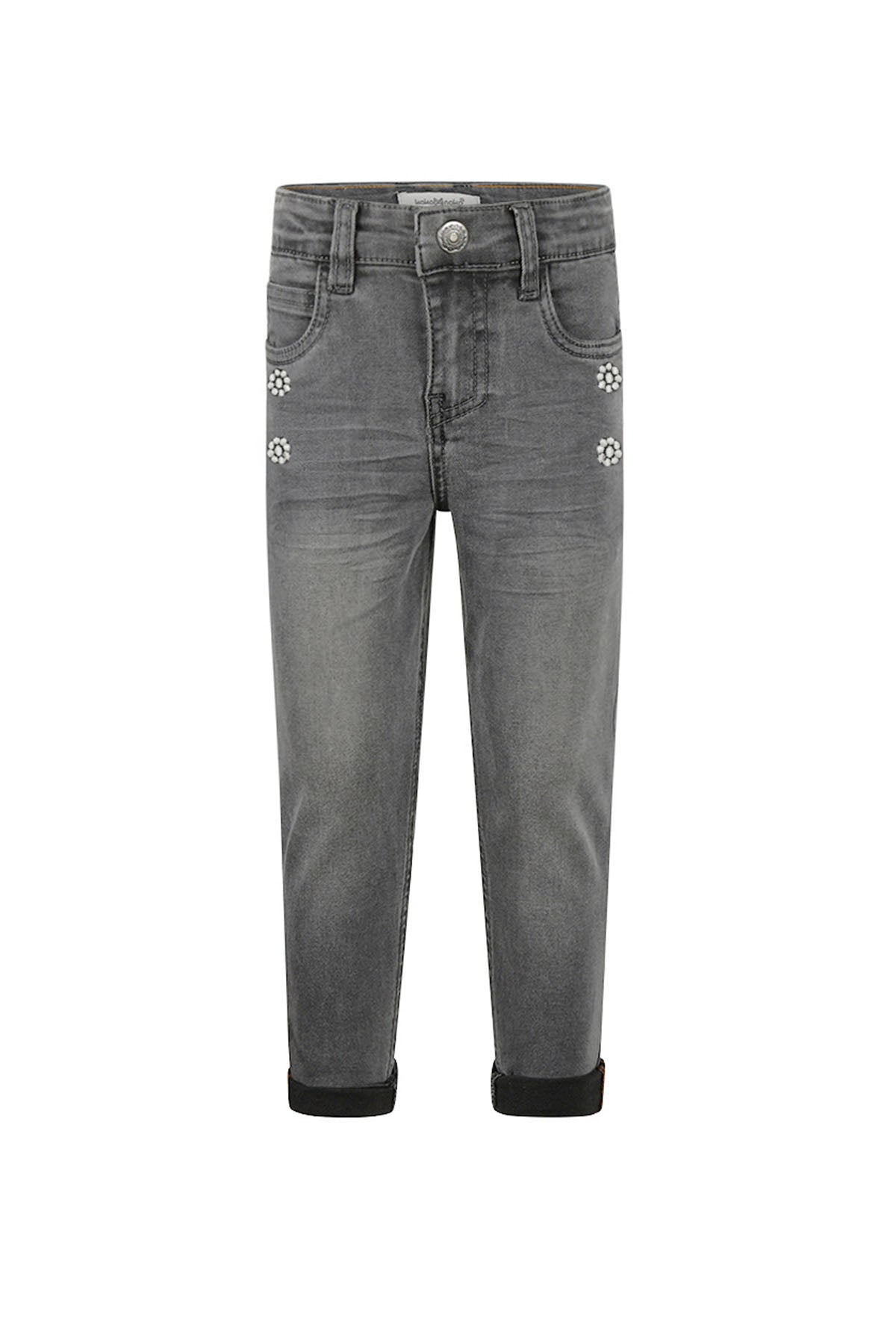 Loose fit Flower Jeans