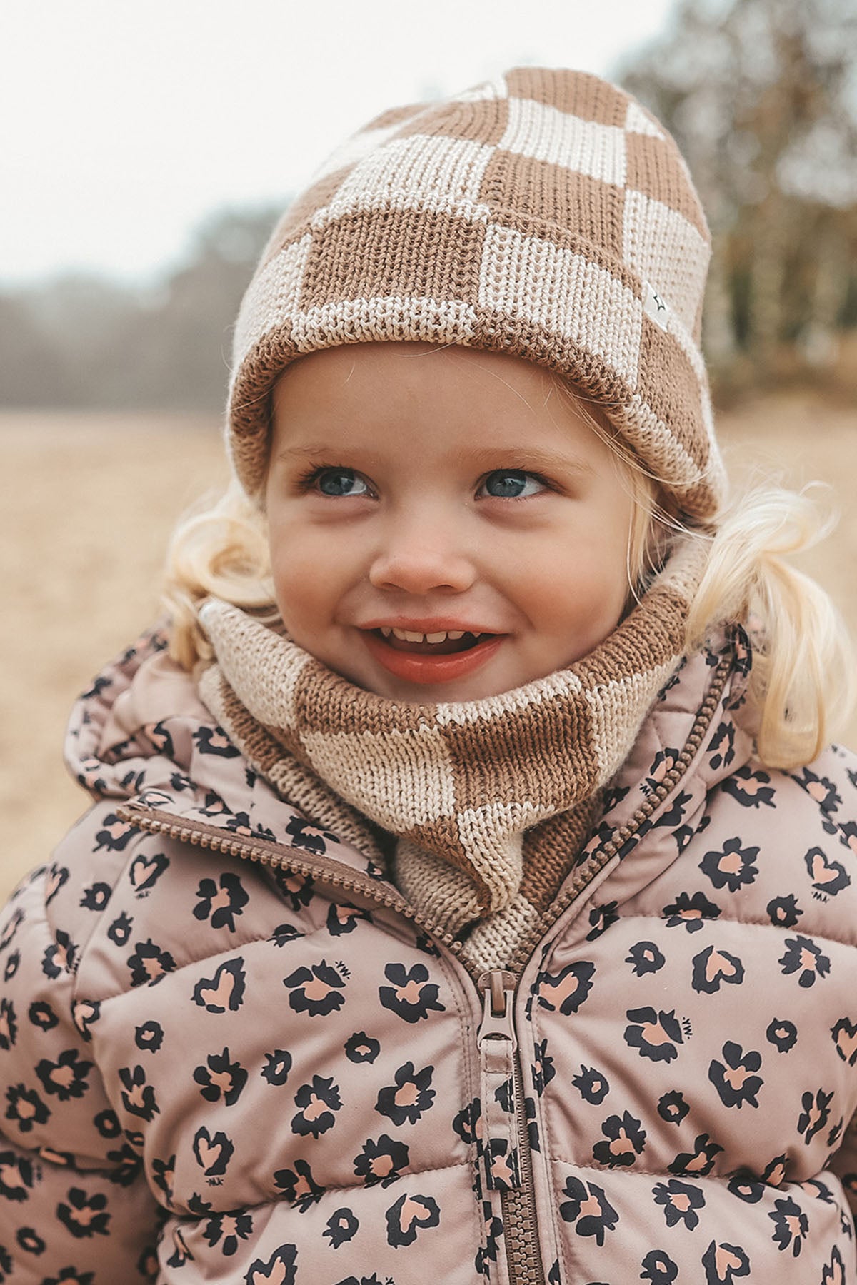 Sweet Leopard Puffer Coat