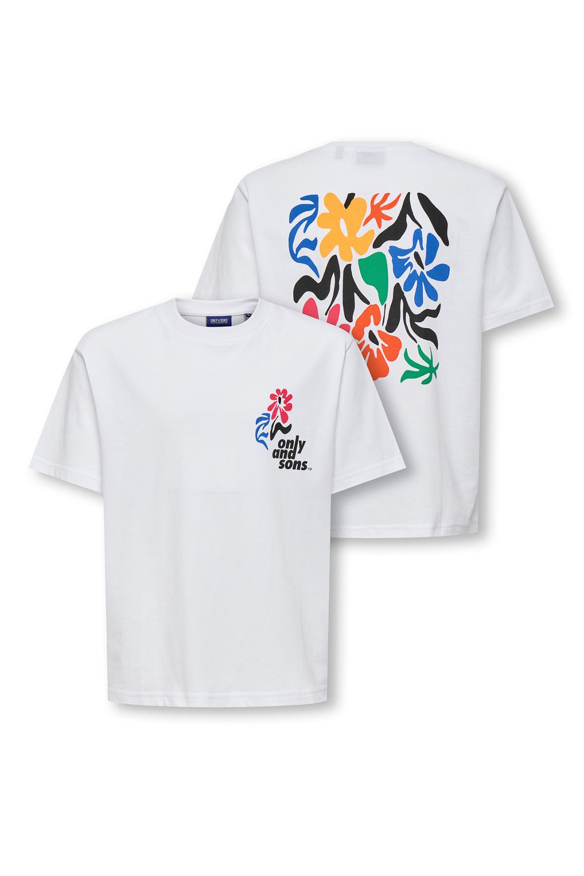 OSJFRED relaxed fit t-shirt wit