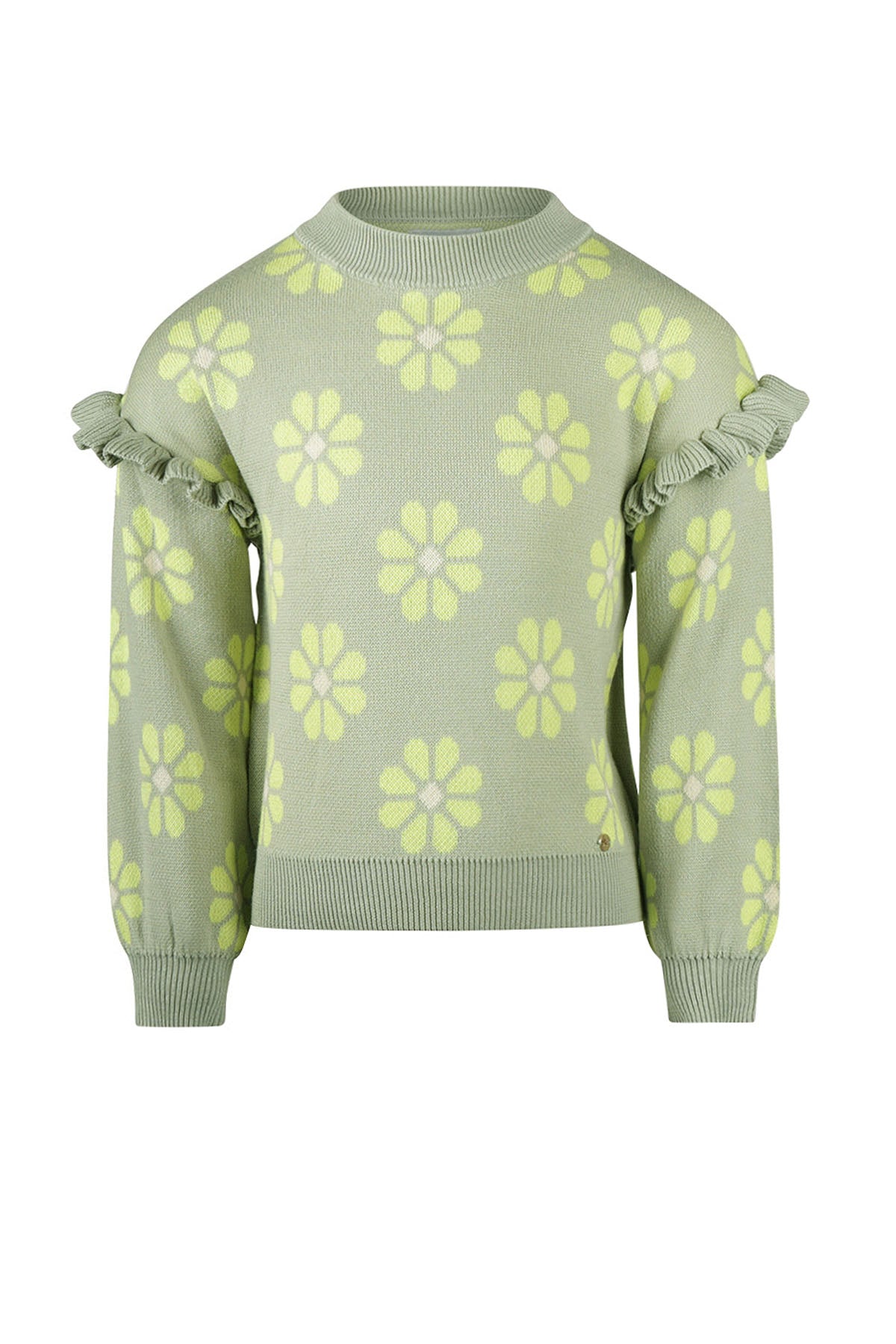 Trui met bloemenprint