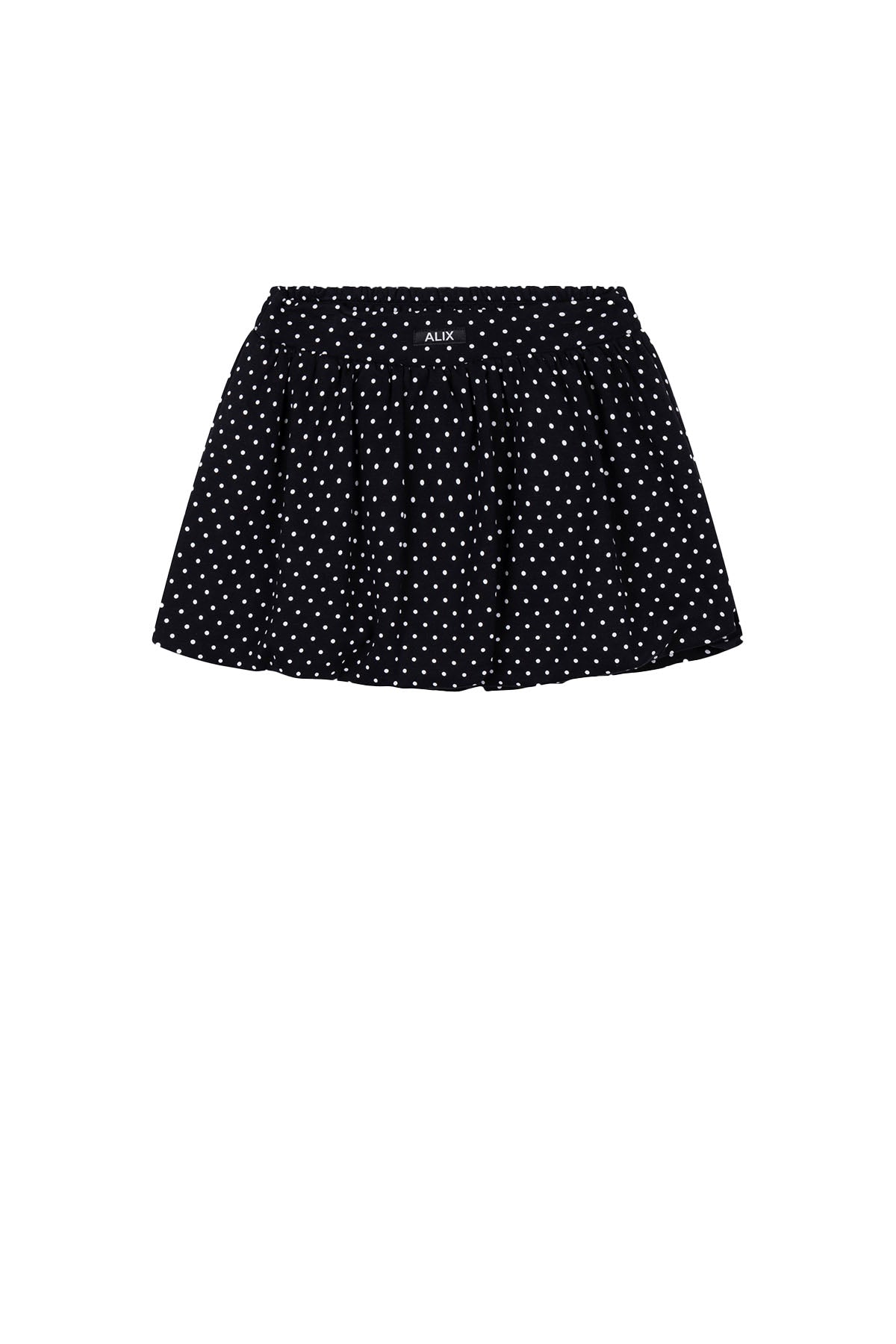 kids woven dot skirt
