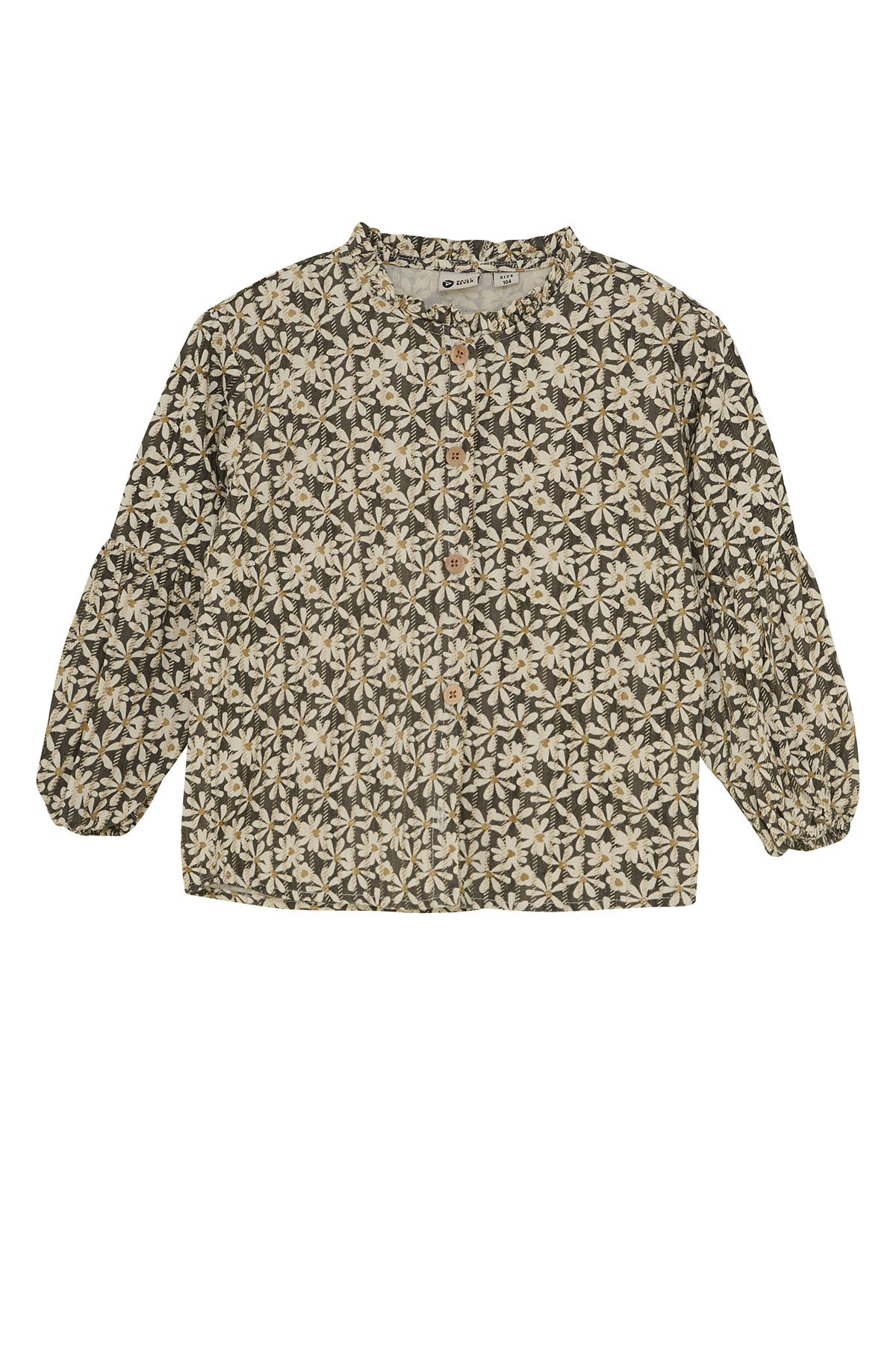 Shirt Longsleeve Shiny Flower