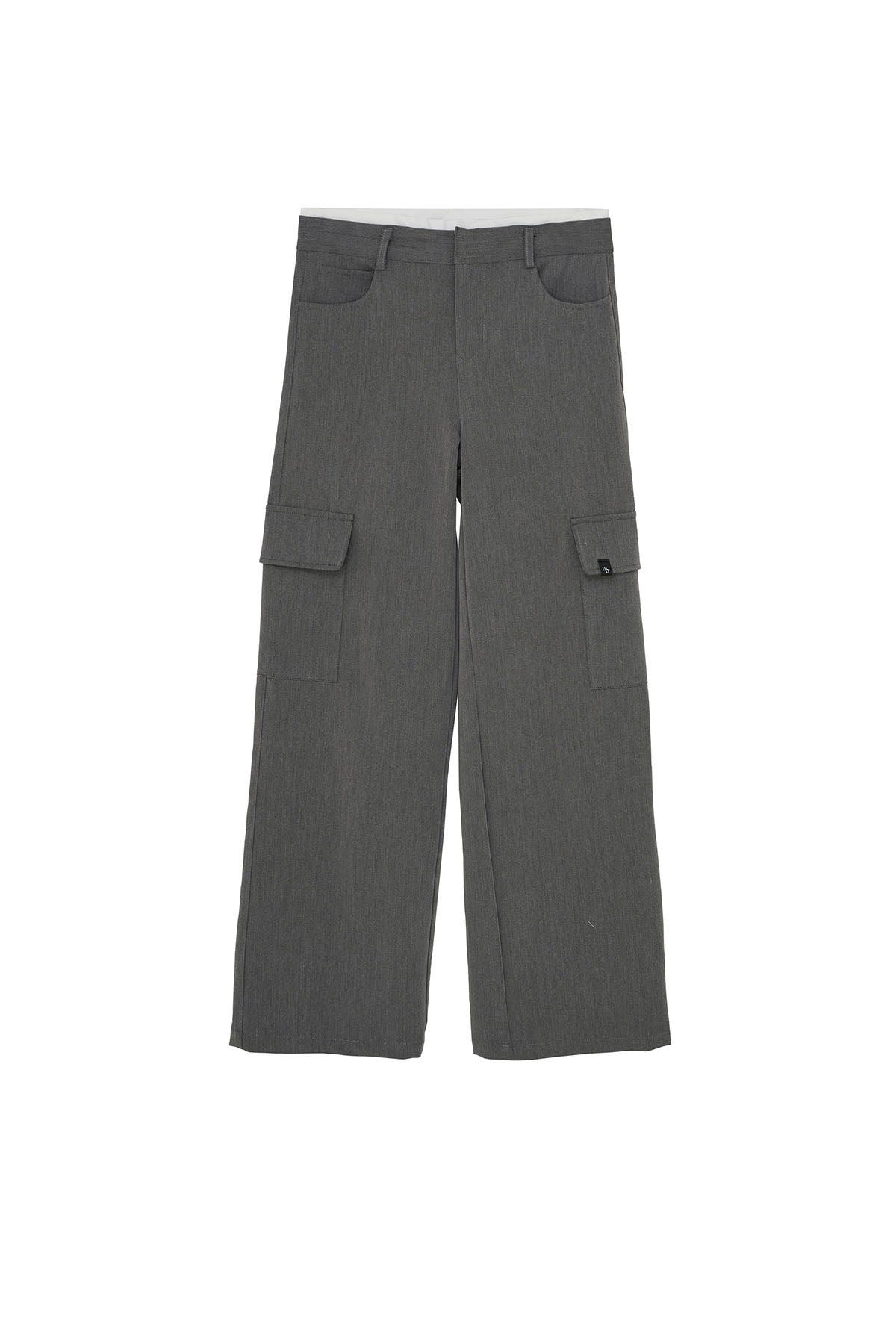 Grey Cargo Pants