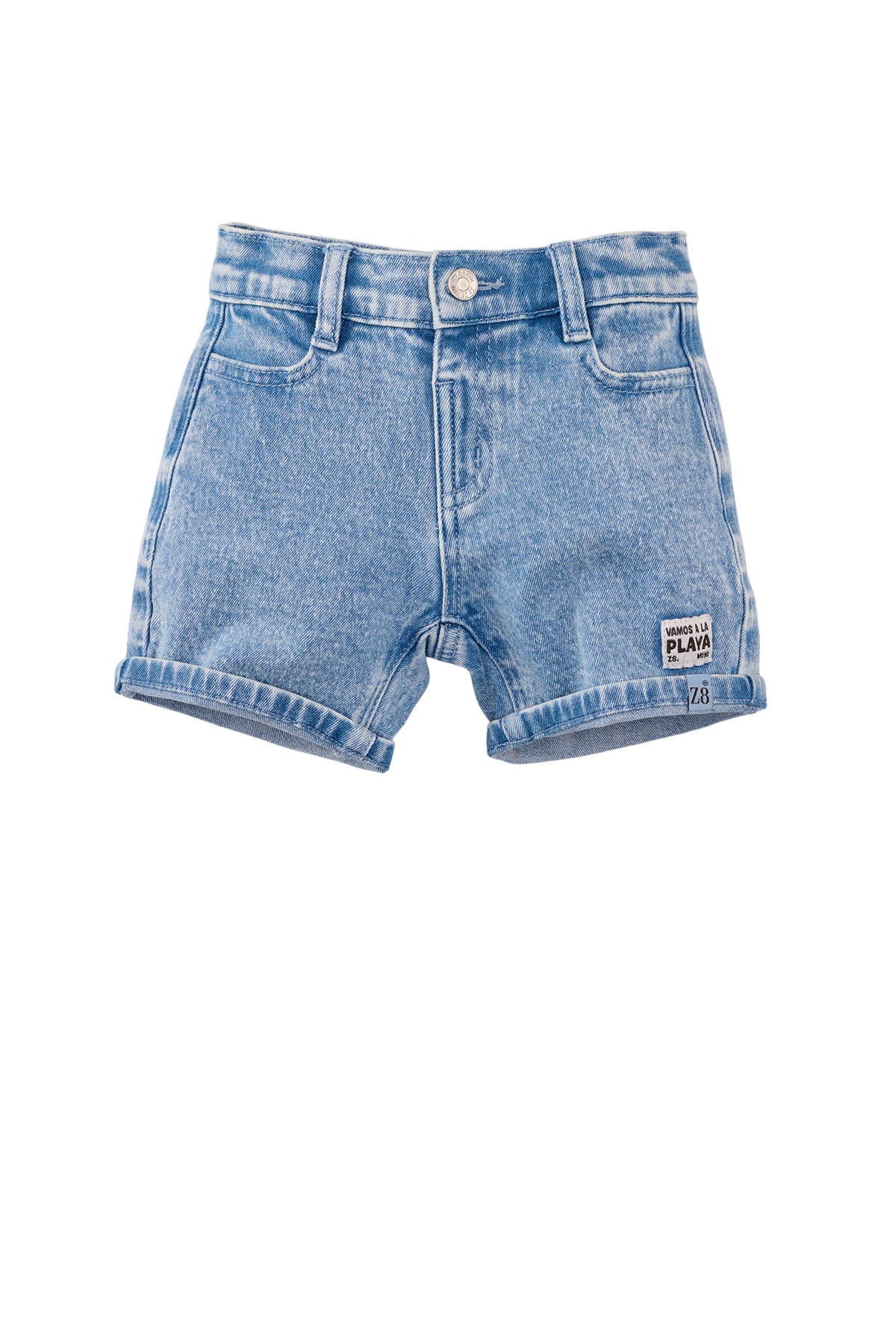 Timo Light blue denim Short