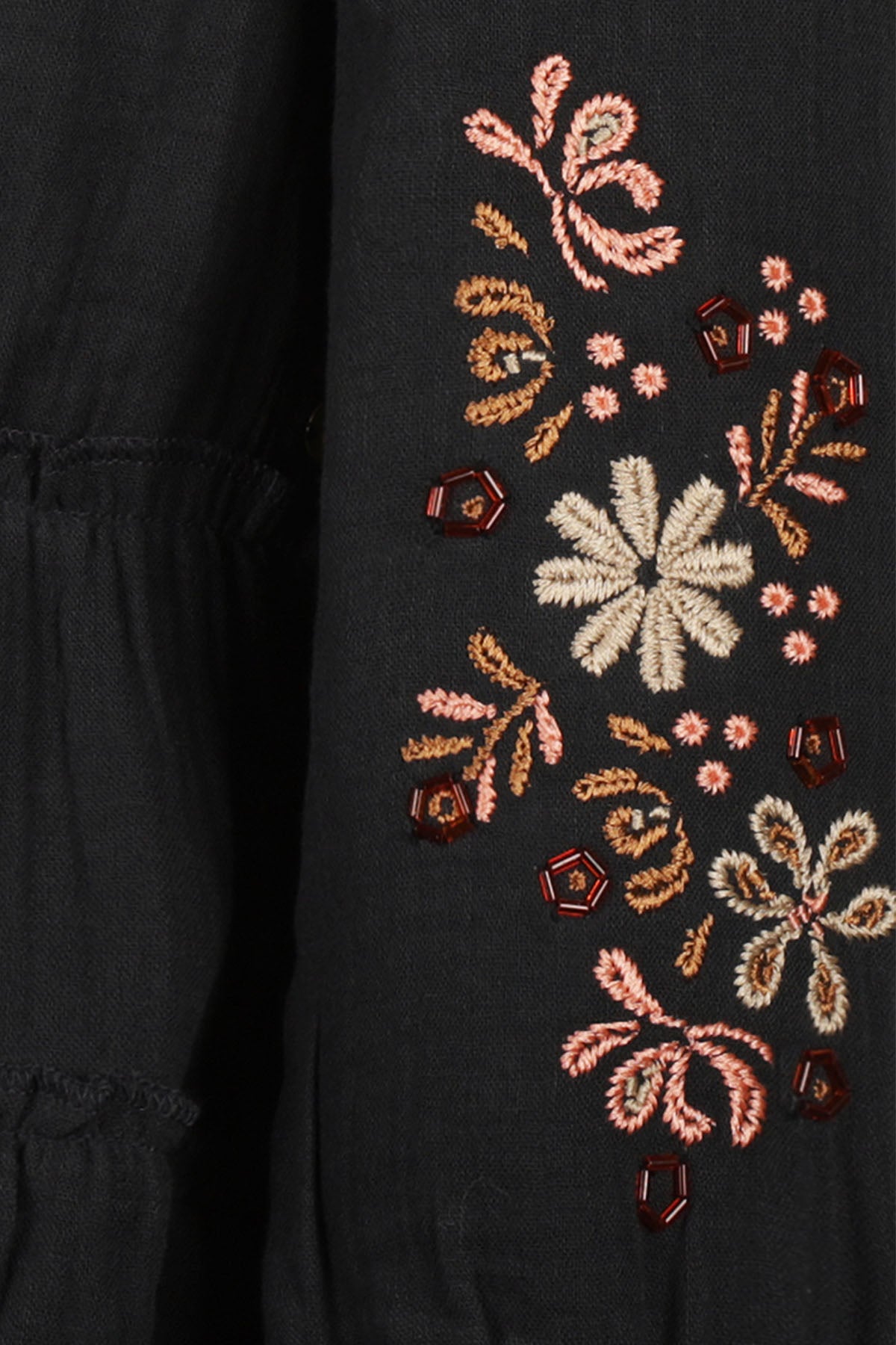 Jurk met bloemen detail