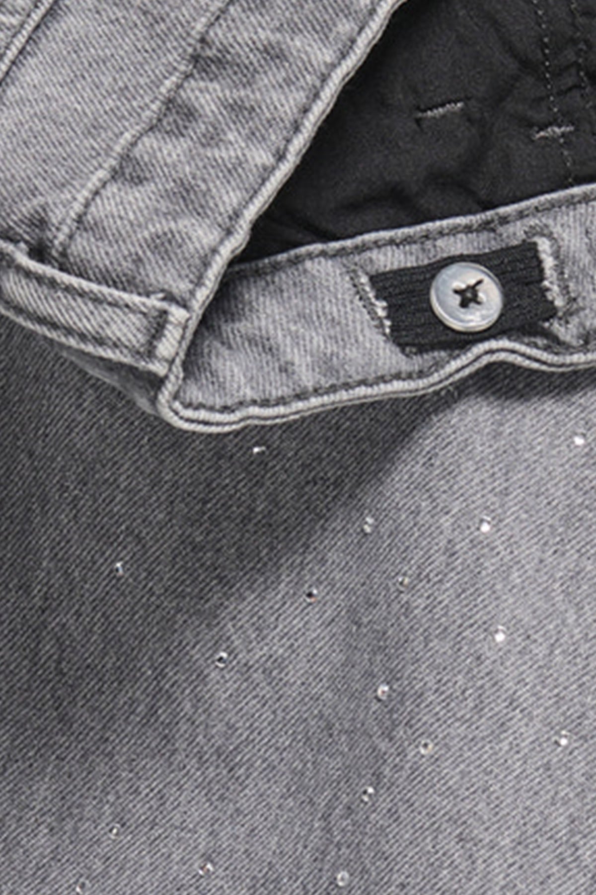 Grijs glitter Short