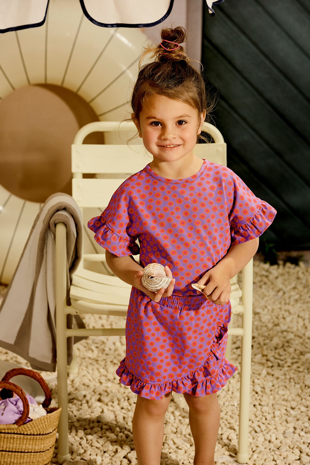 Nouk Pretty purple T-Shirt