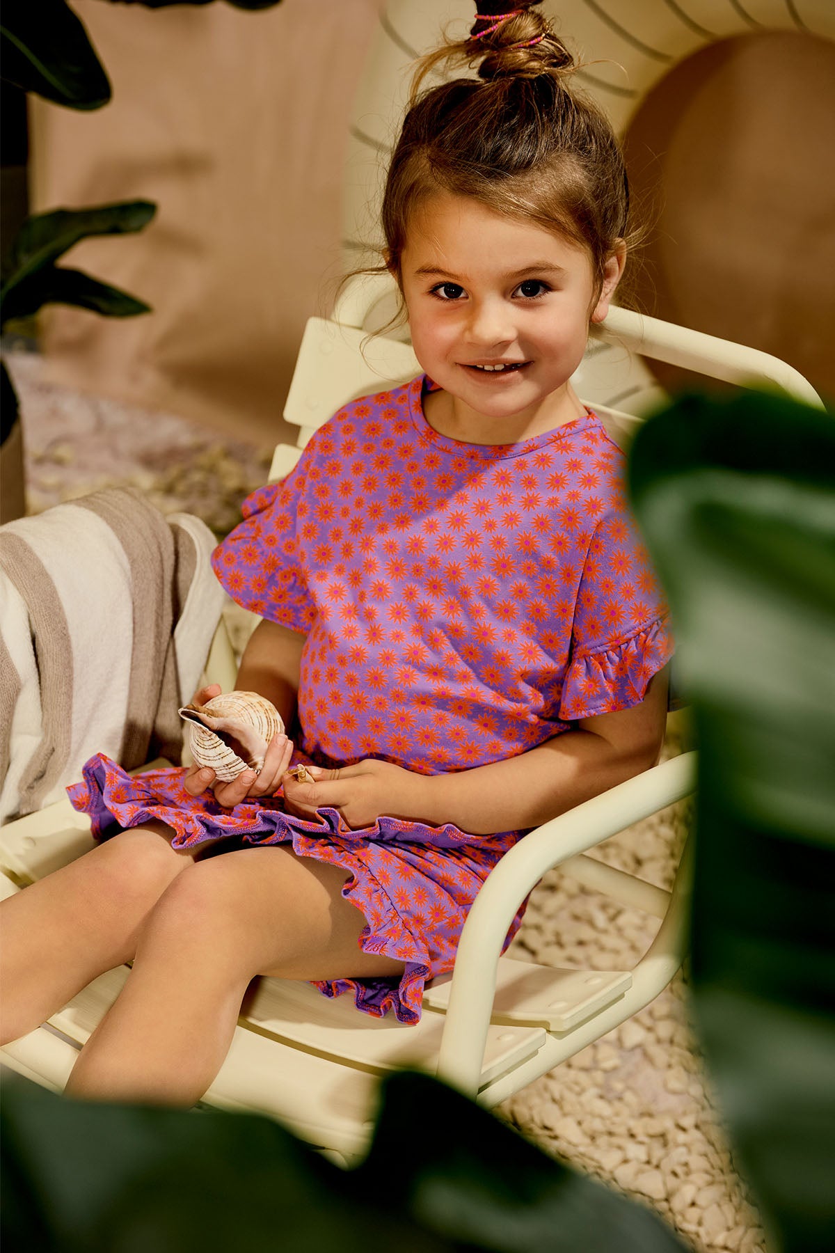 Nouk Pretty purple T-Shirt