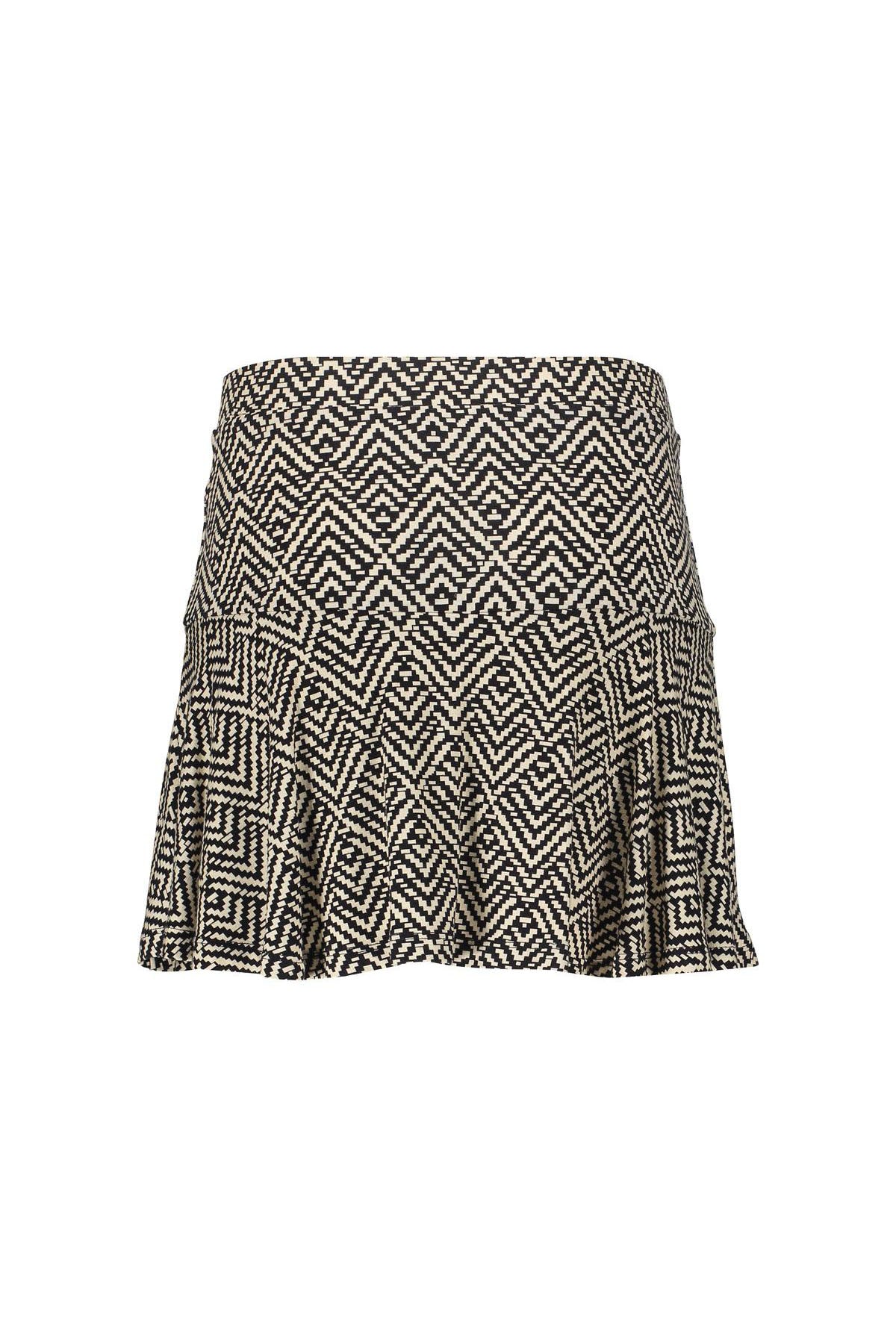 Blok print Skort