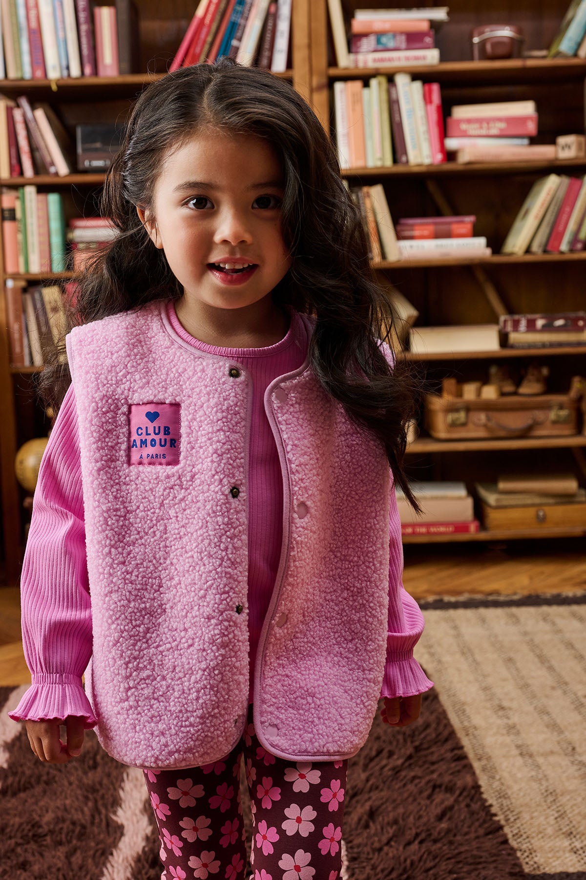 Nicole Playful pink Gilet