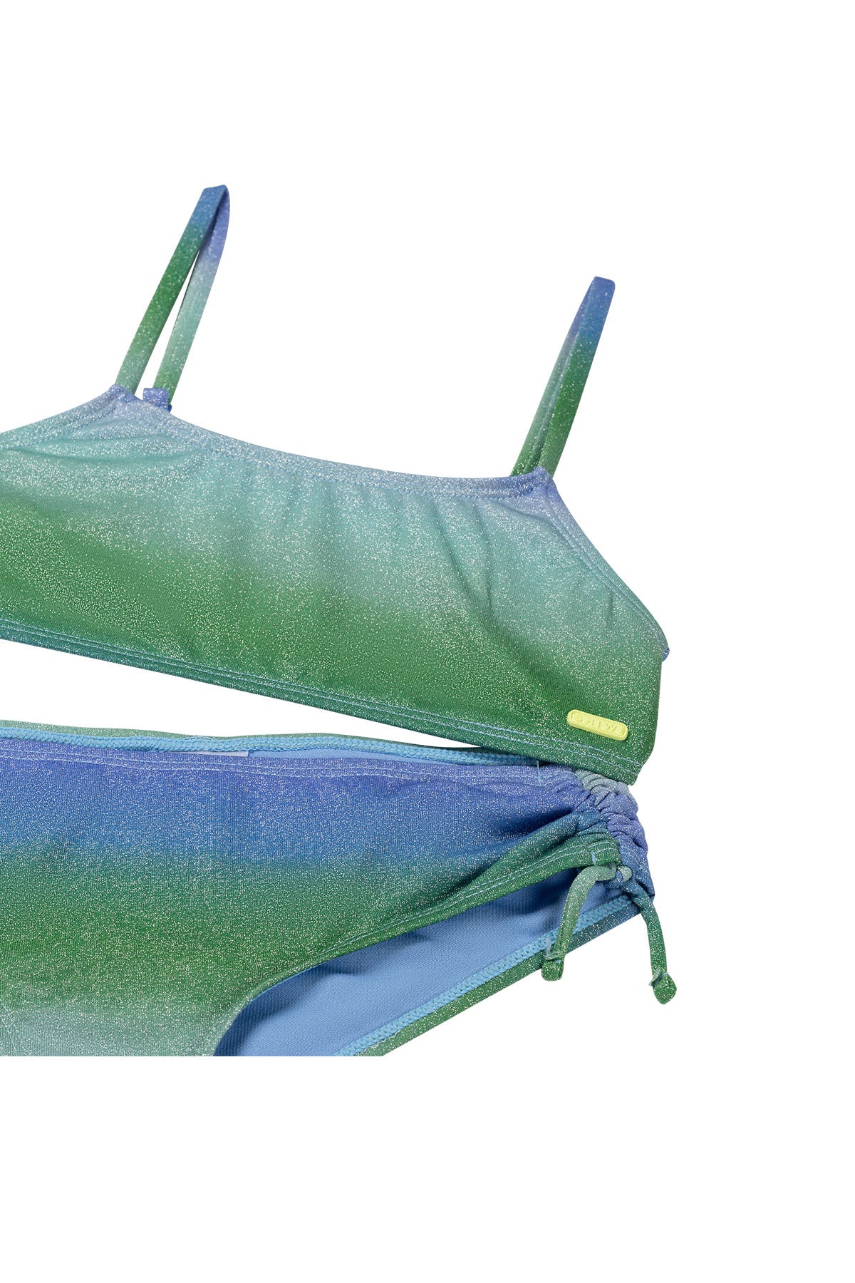 Girls LIV bikini set ombre glitter green