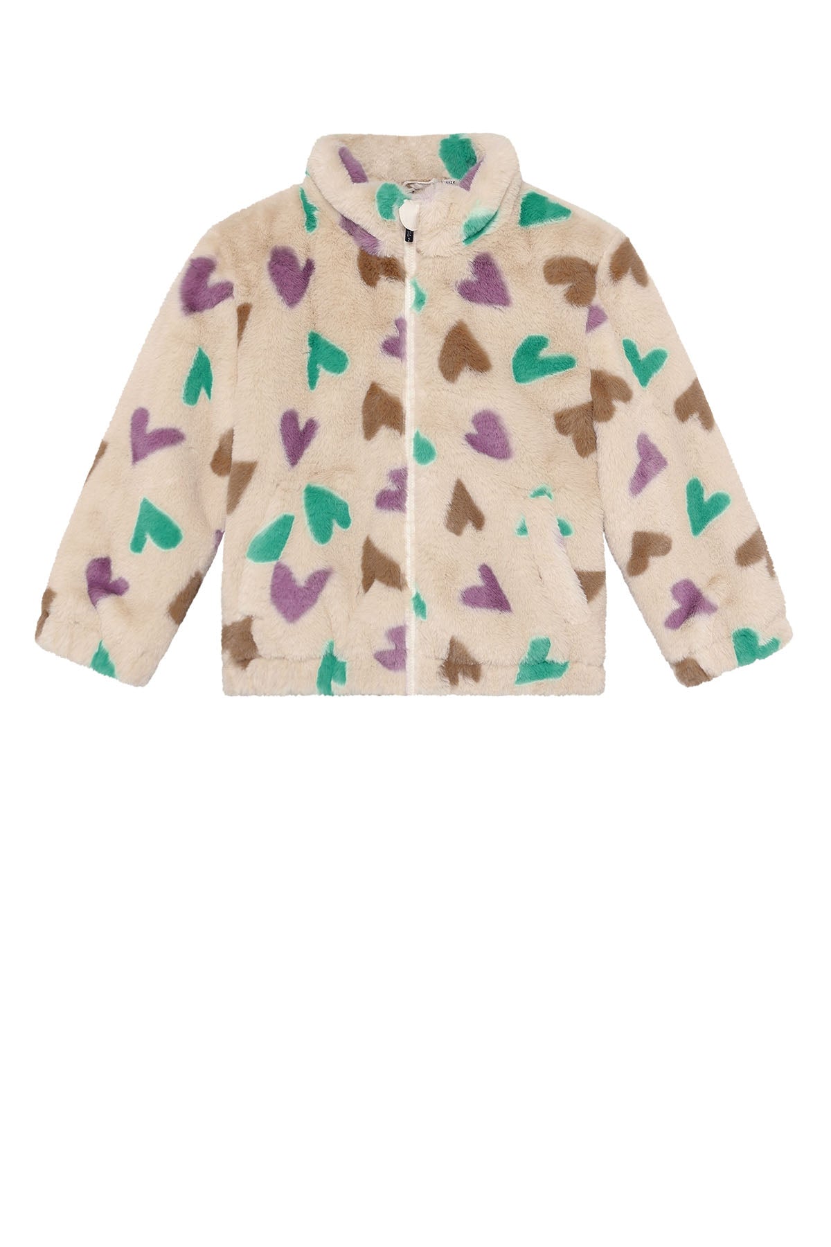 Teddy Jacket Hearts