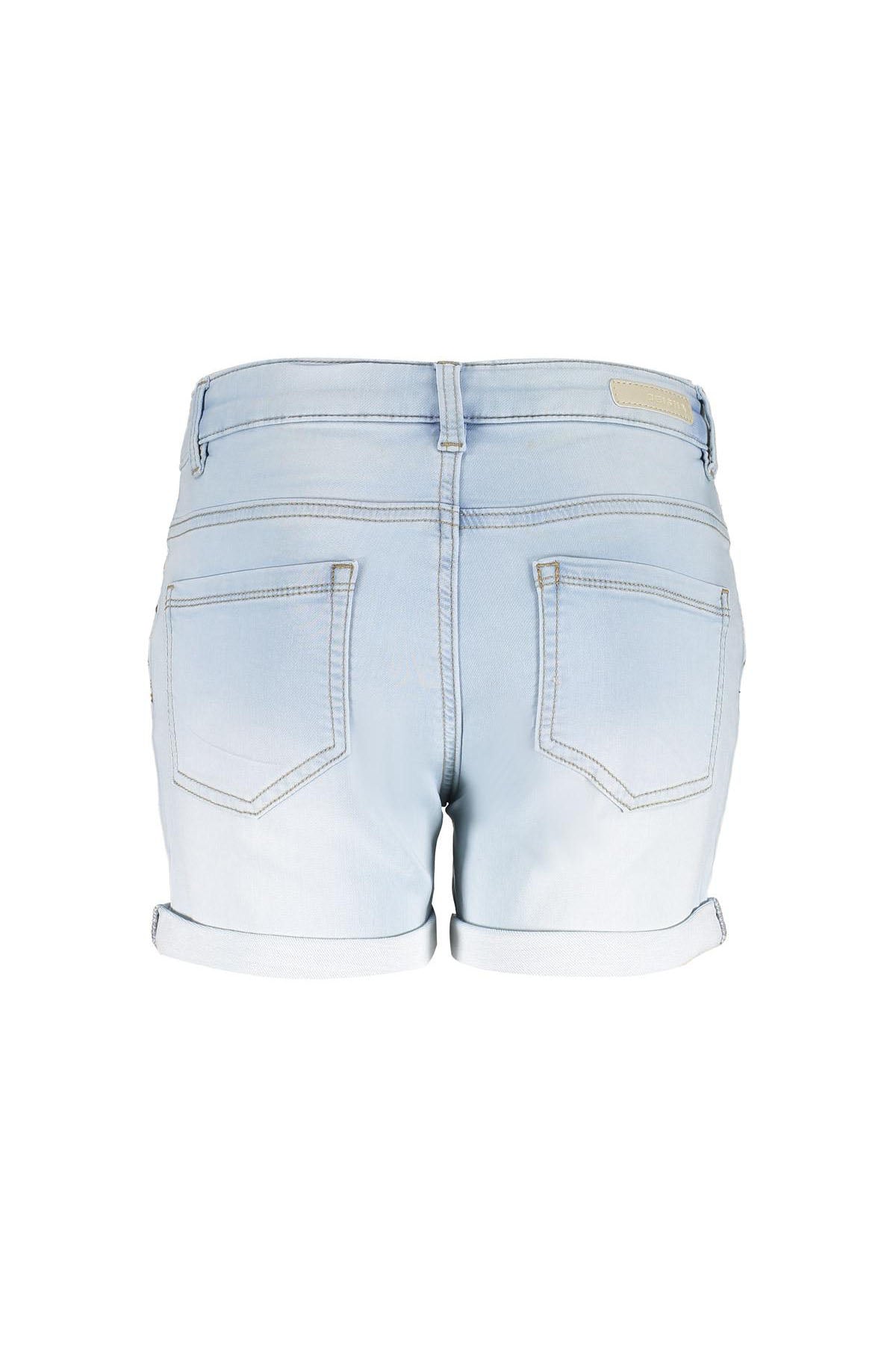 Denim Short Blauw