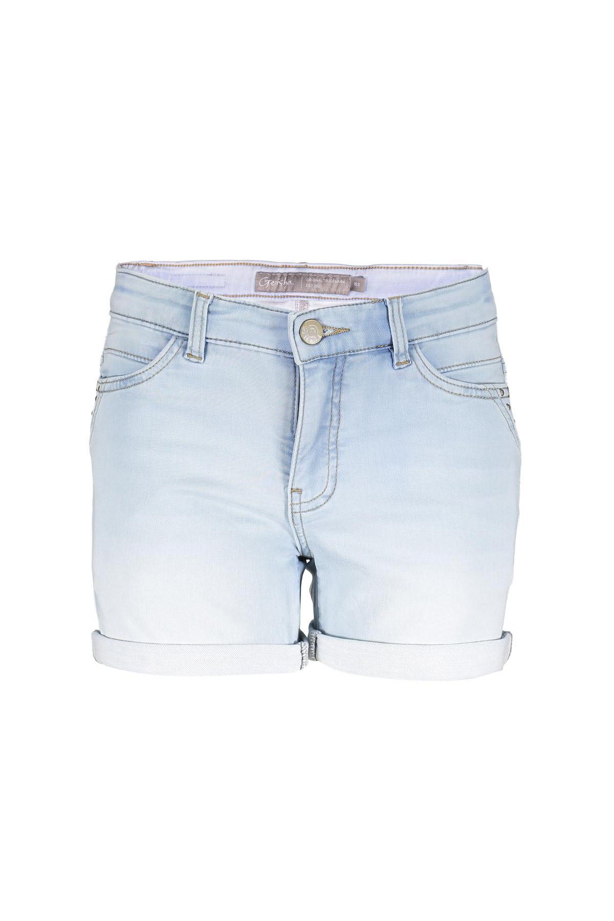 Denim Short Blauw