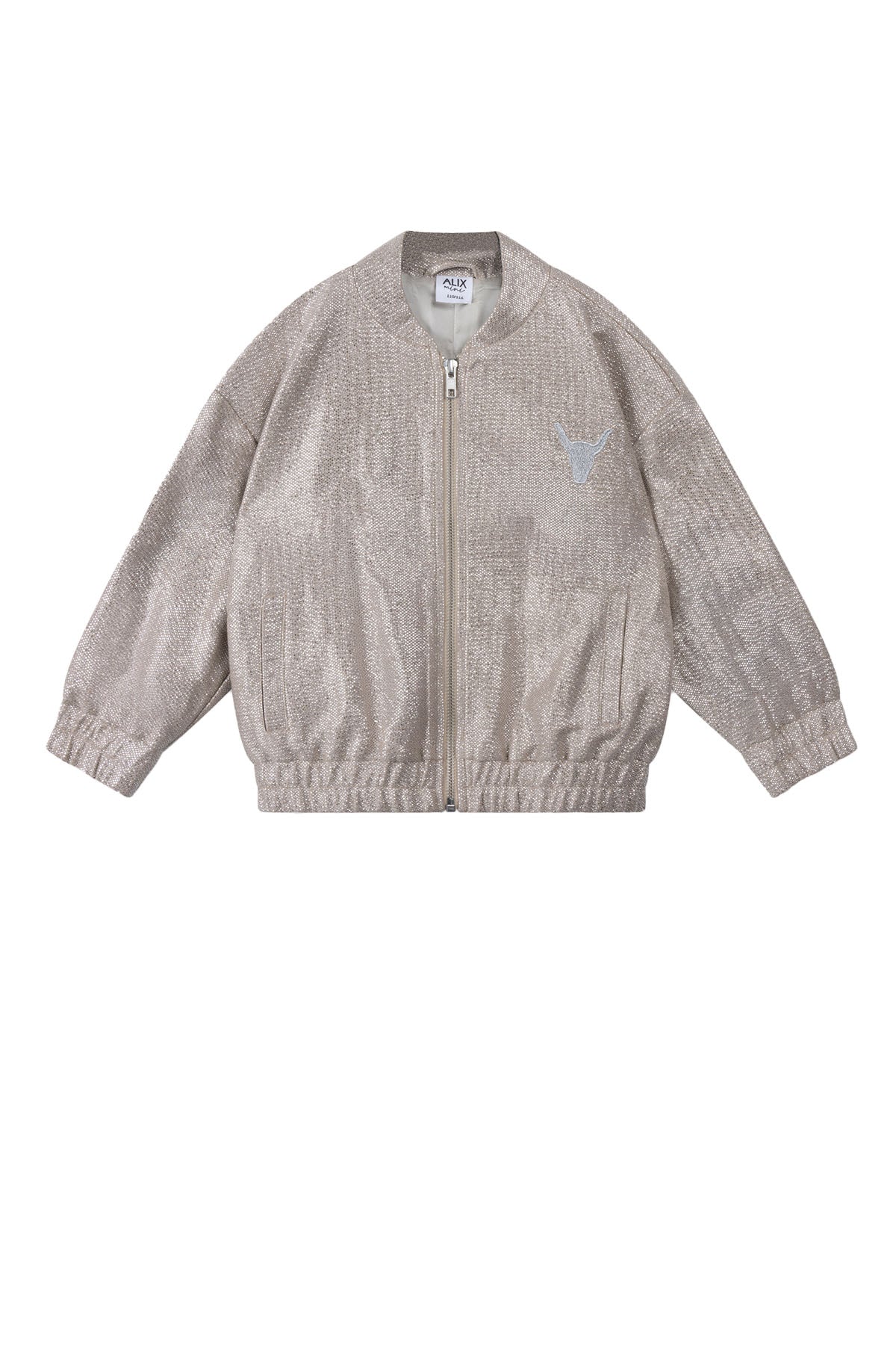 Zilver bomberjacket