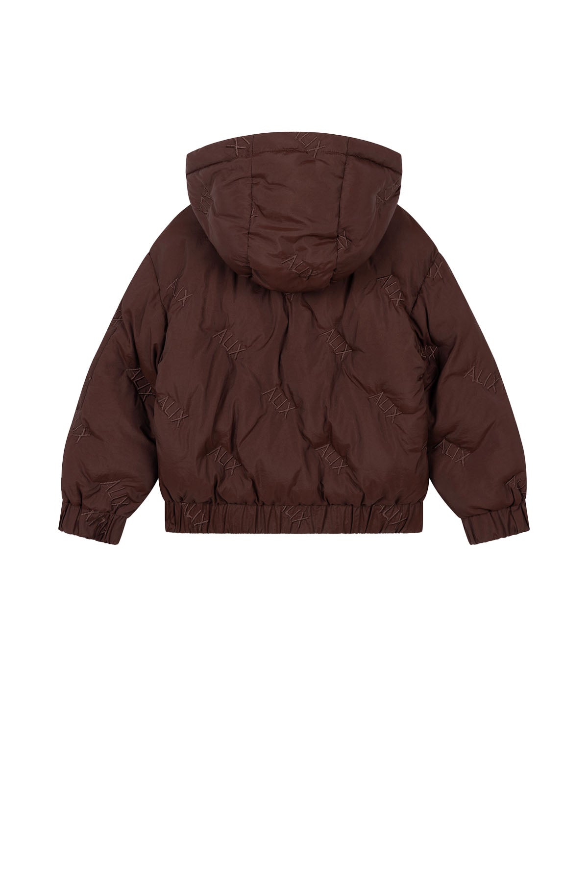 kids woven Alix quilted coat