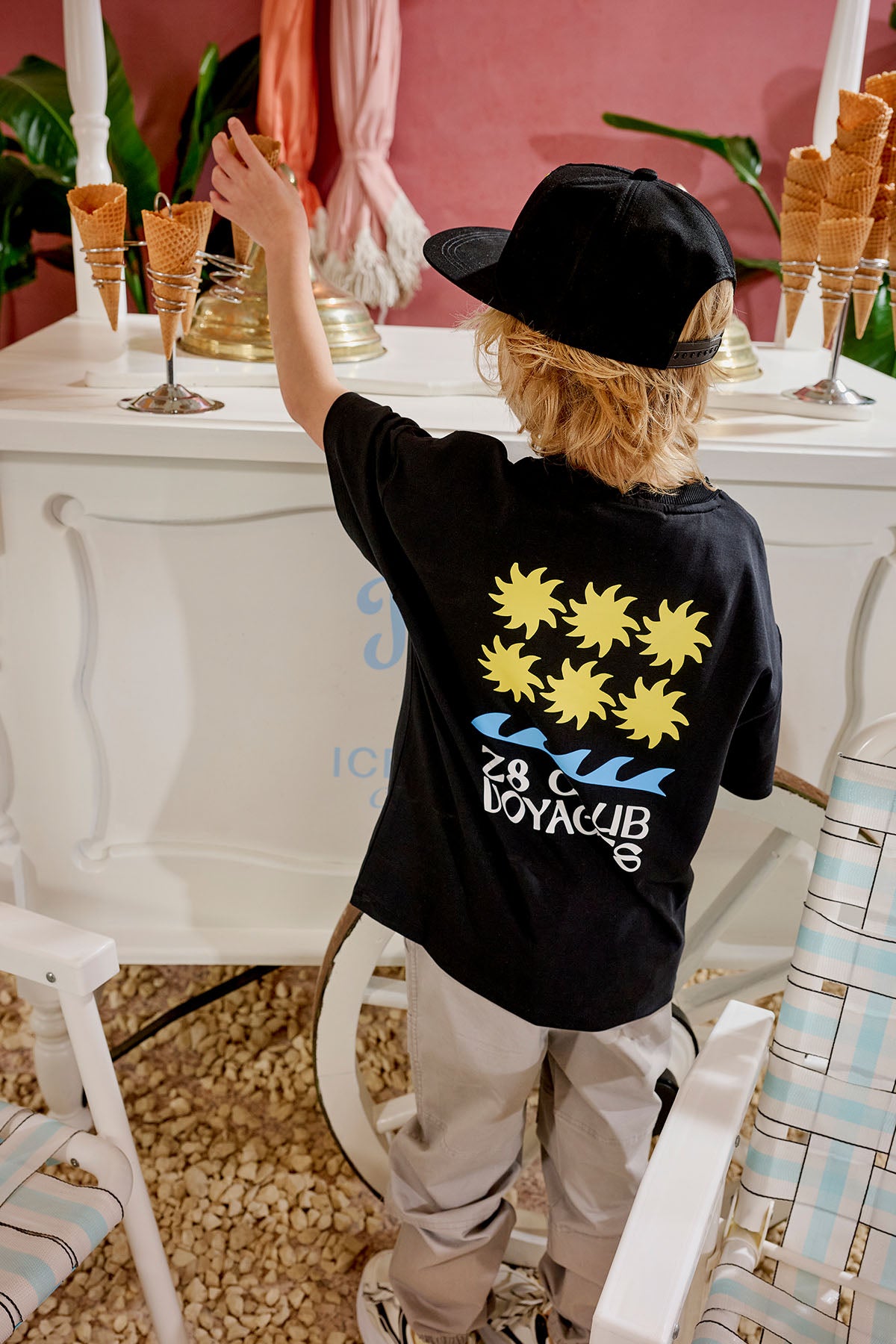 Thierno Night sky T-Shirt