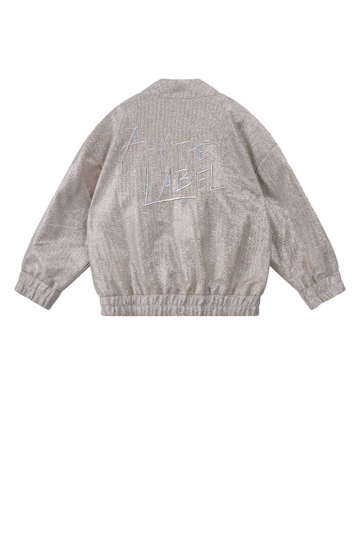 Zilver bomberjacket