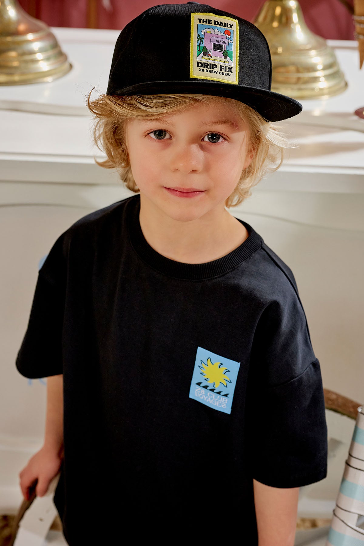 Thierno Night sky T-Shirt