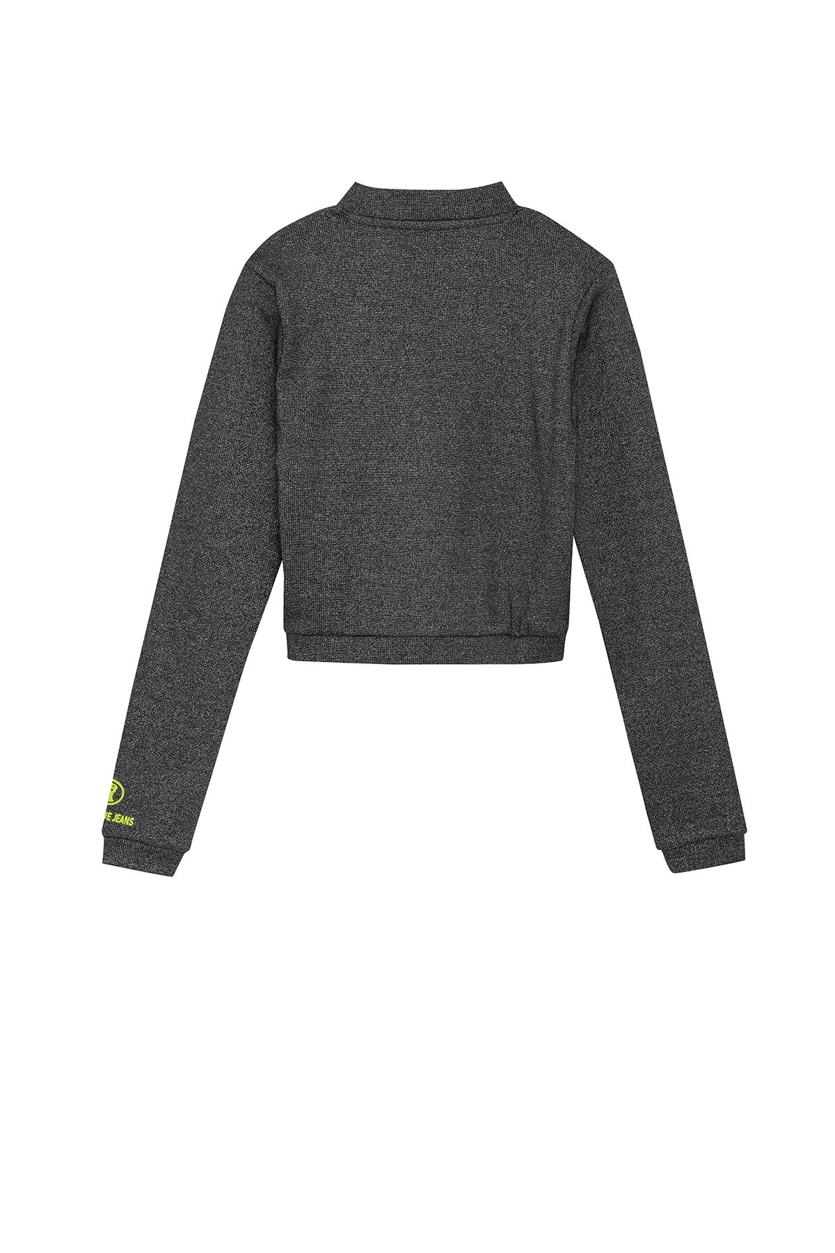 Cropped Longsleeve Metallic