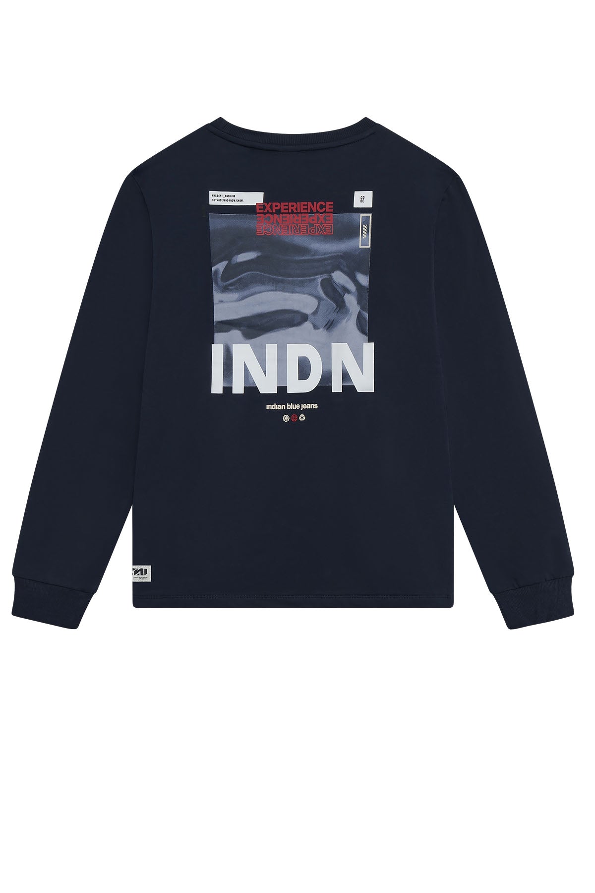 T-Shirt LS Backprint Indian