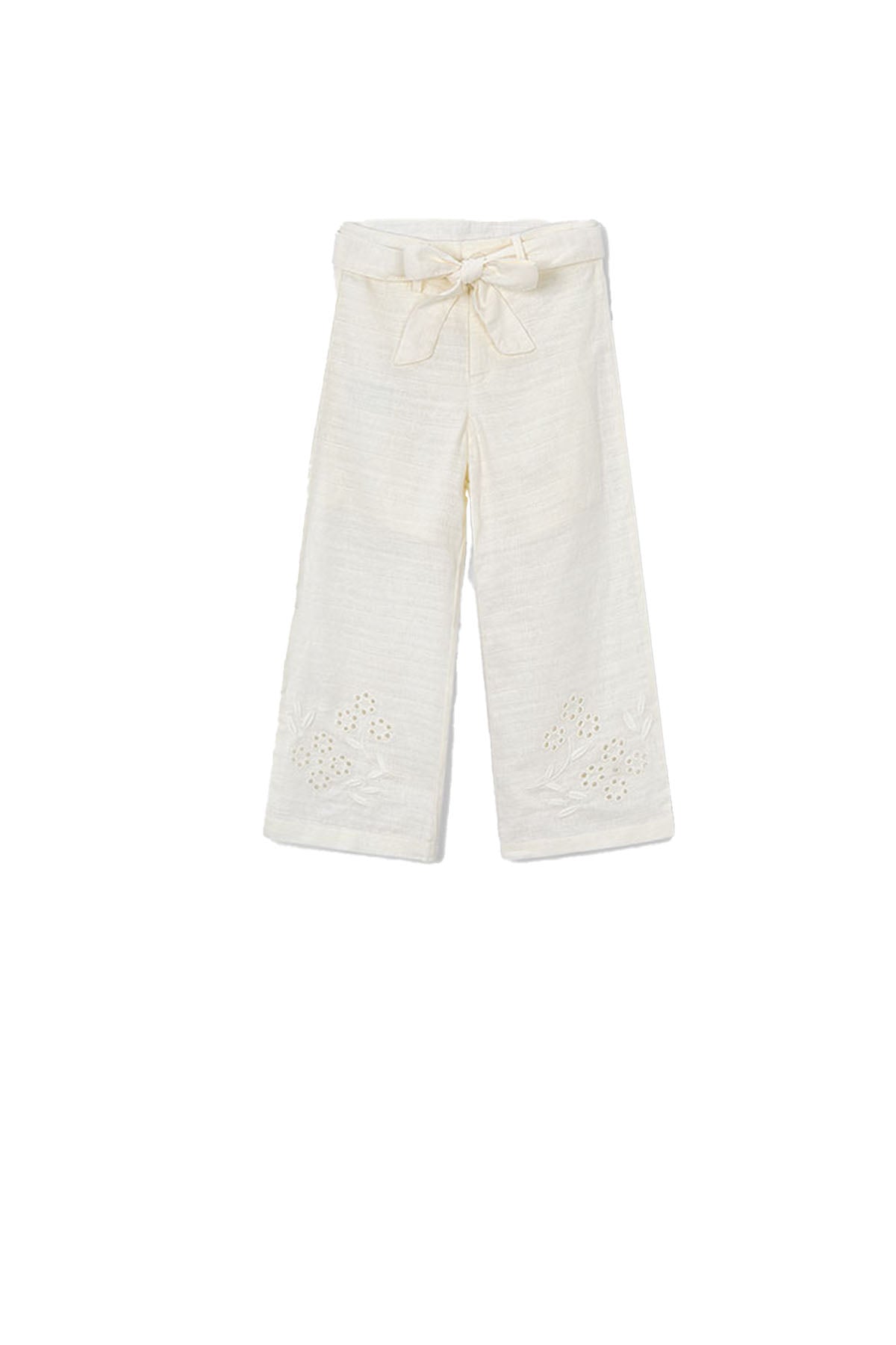 Linen pants Bone