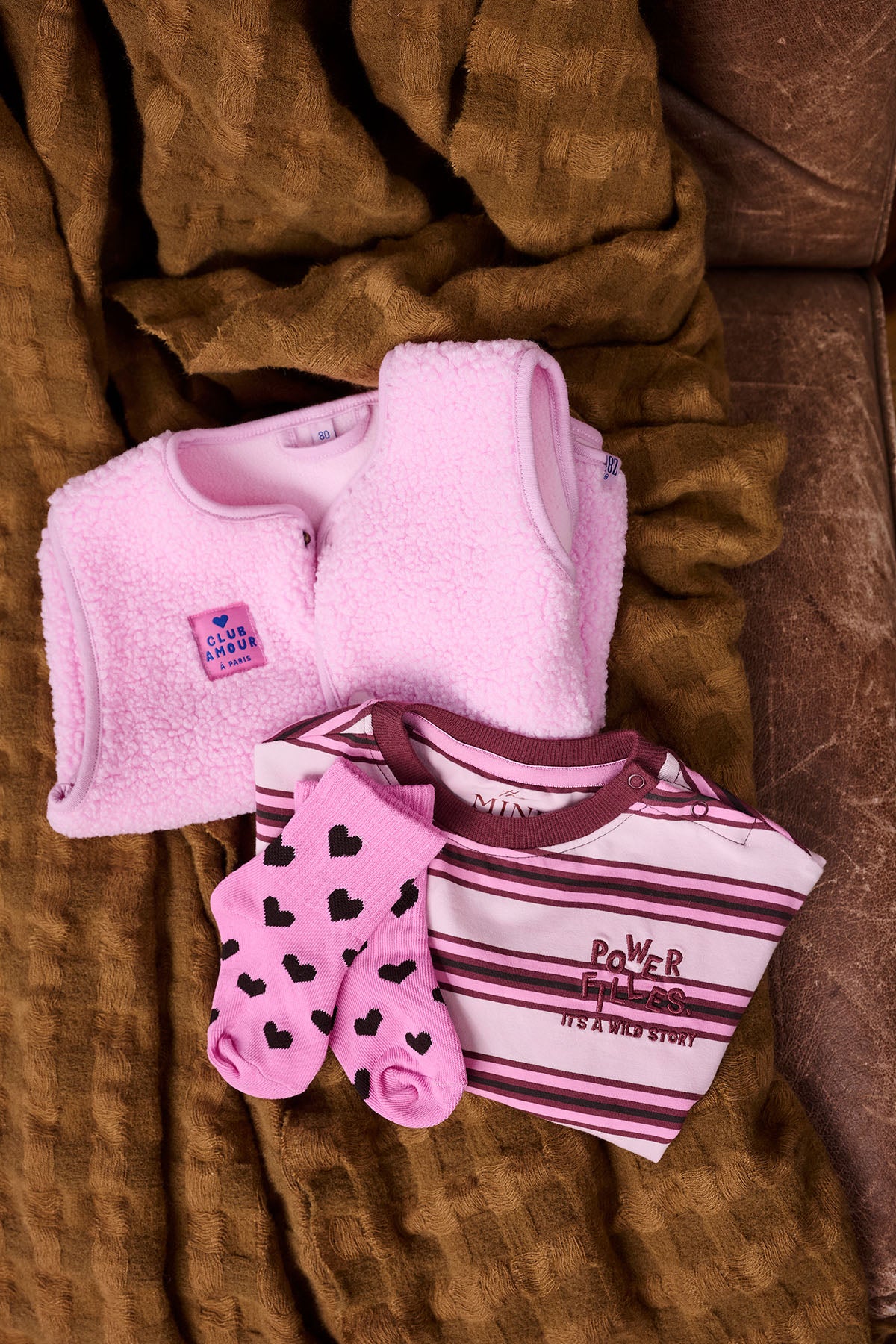Philippa Playful pink Long sleeve