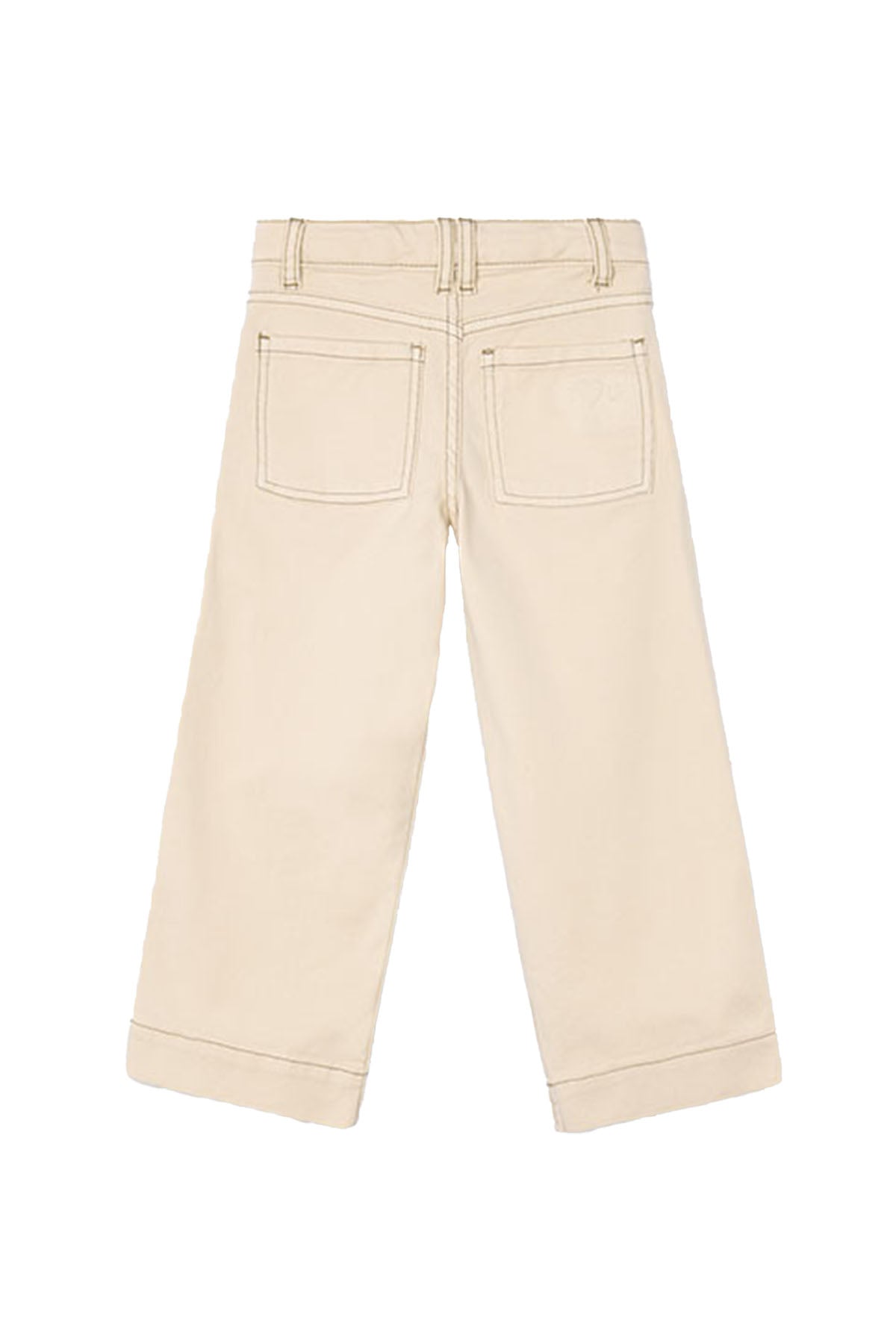 Twill marine broek
