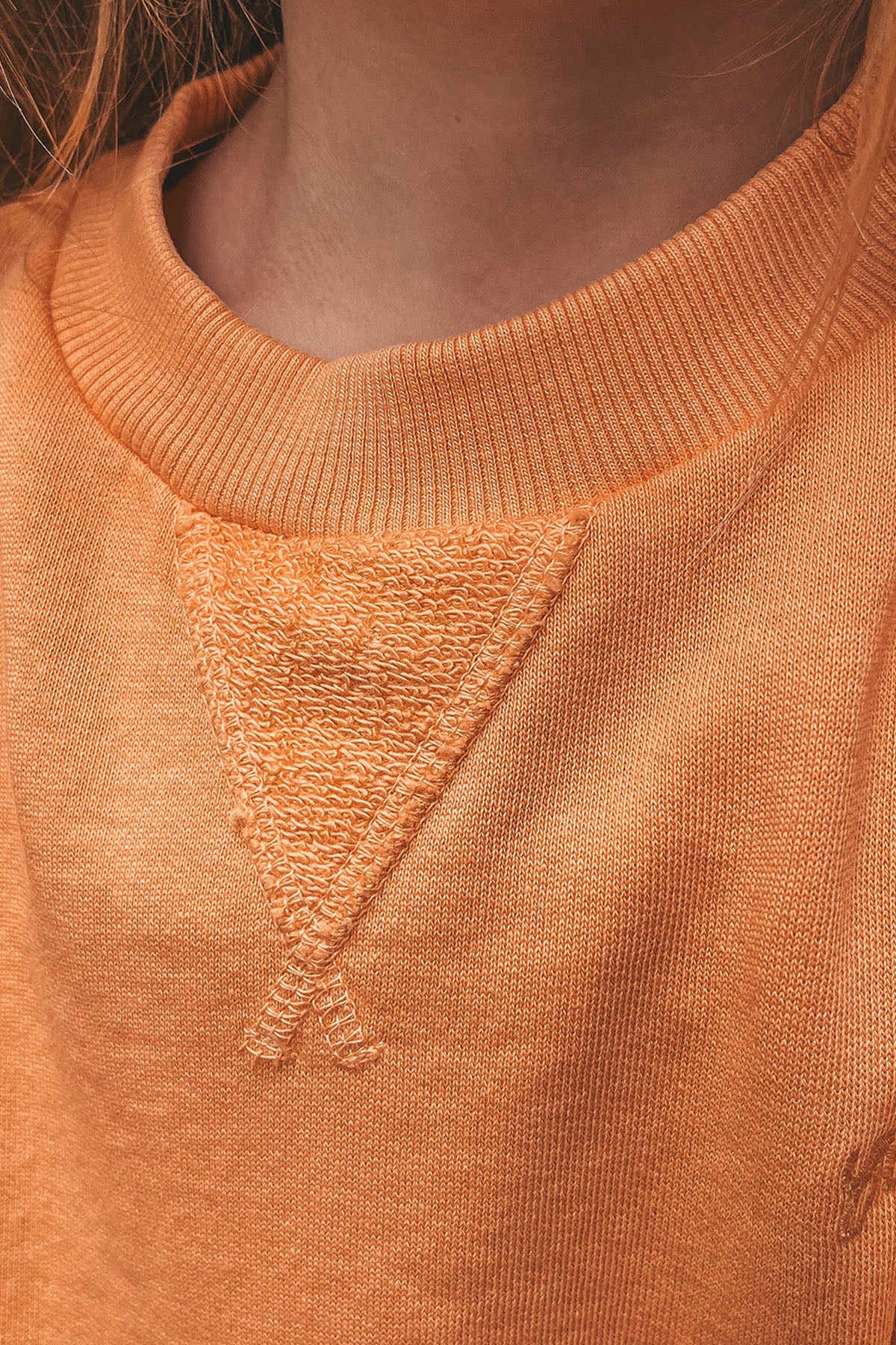 French Knit Short Sleeve Sweater