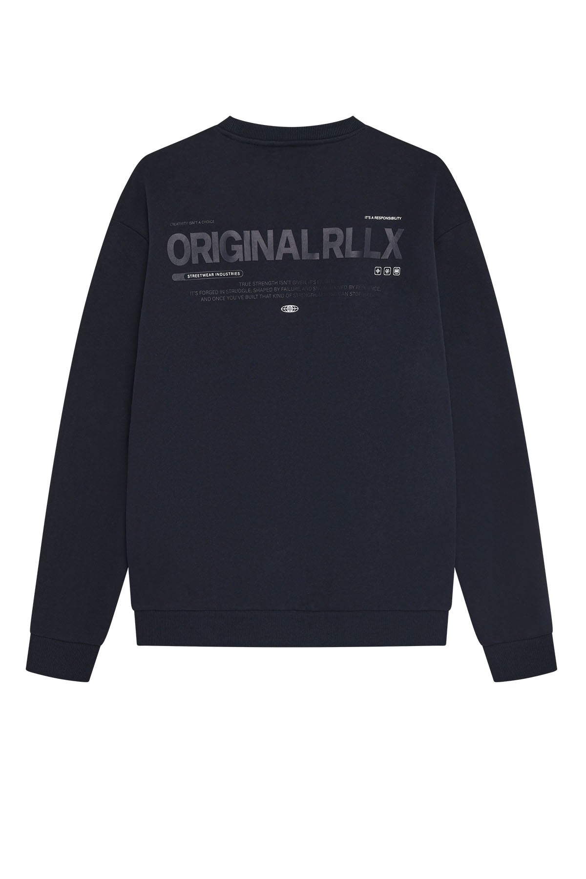 Loose Fit Sweat Badge Brushed