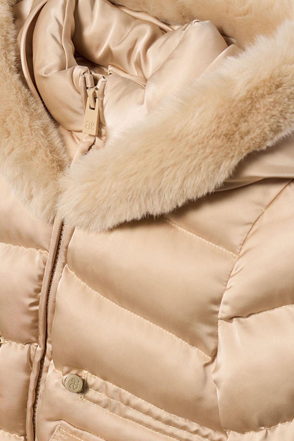 Satin coat