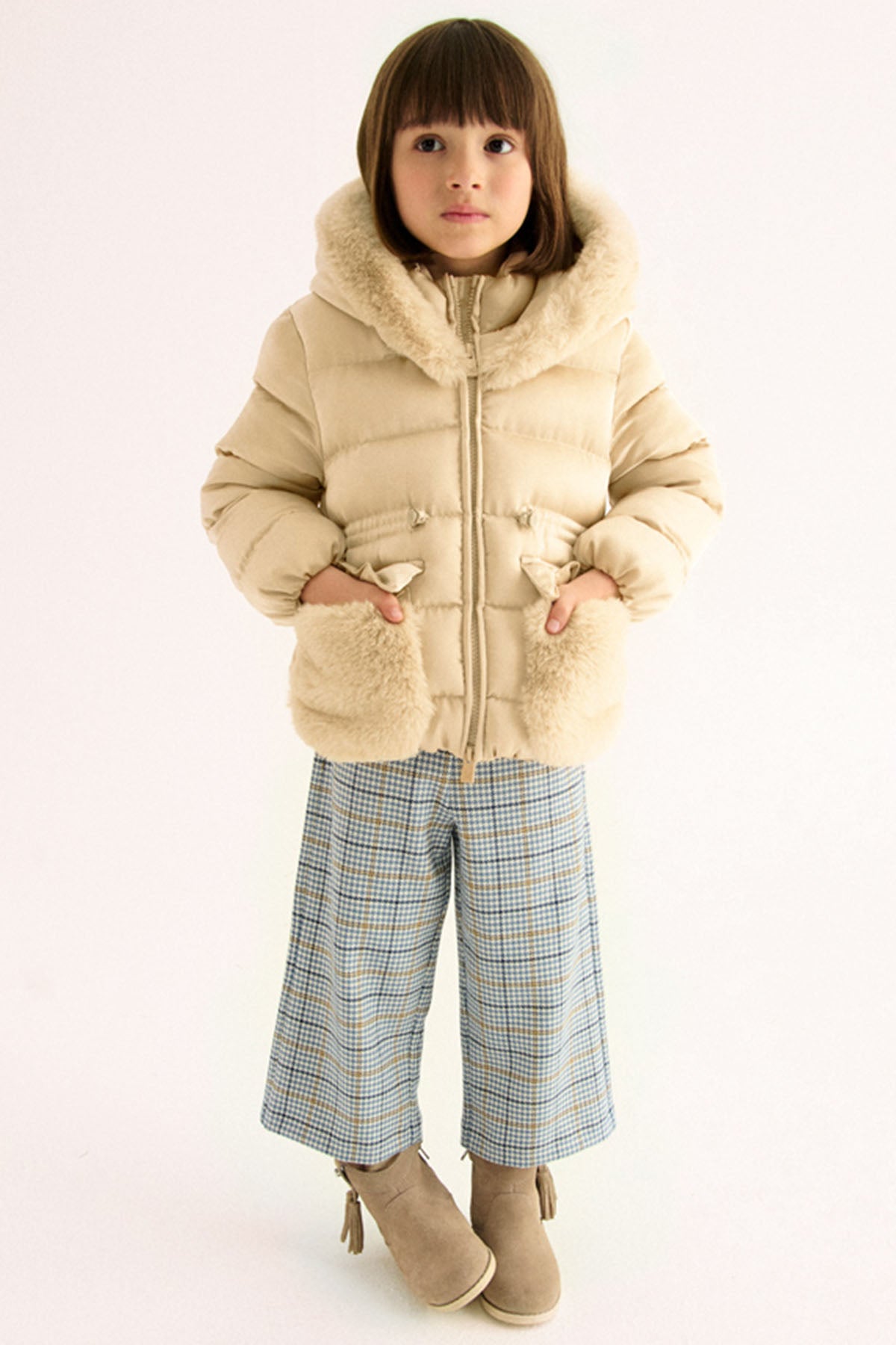 Satin coat