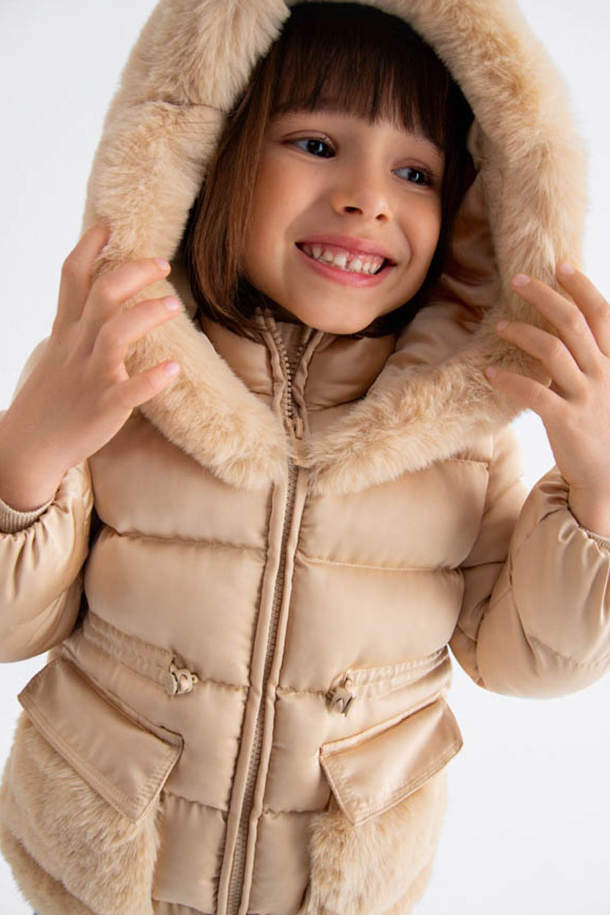 Satin coat