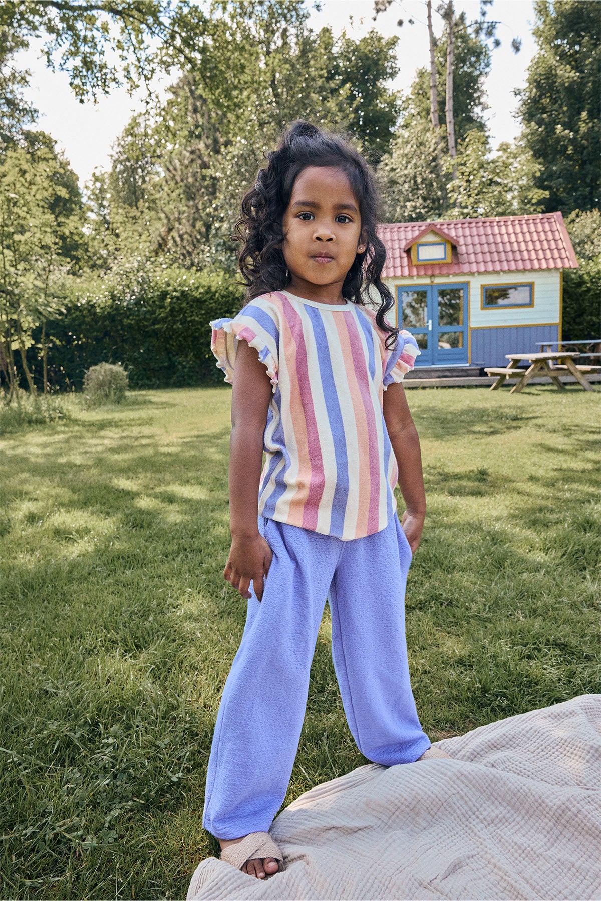 T-shirt Terry Striped