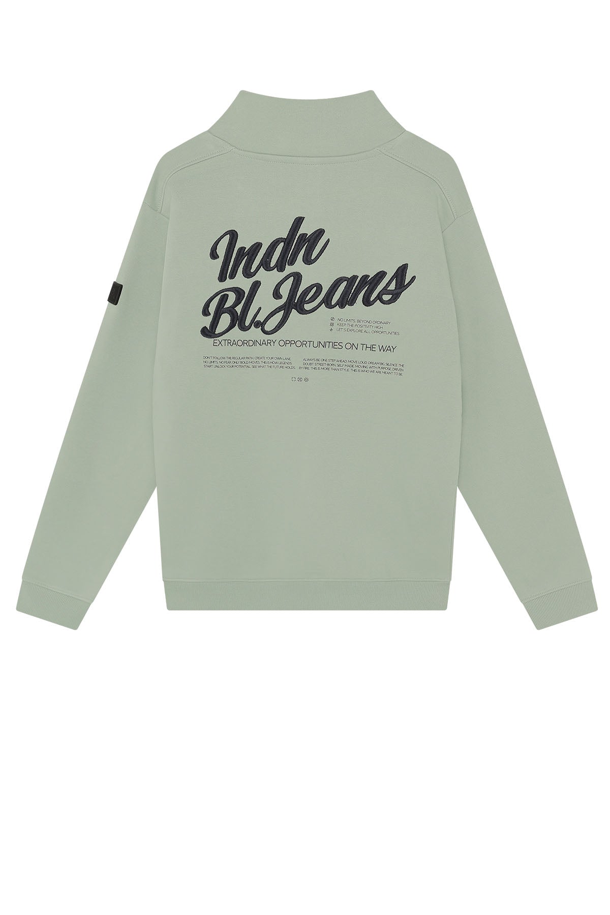 Zip Sweater INDN Brushed