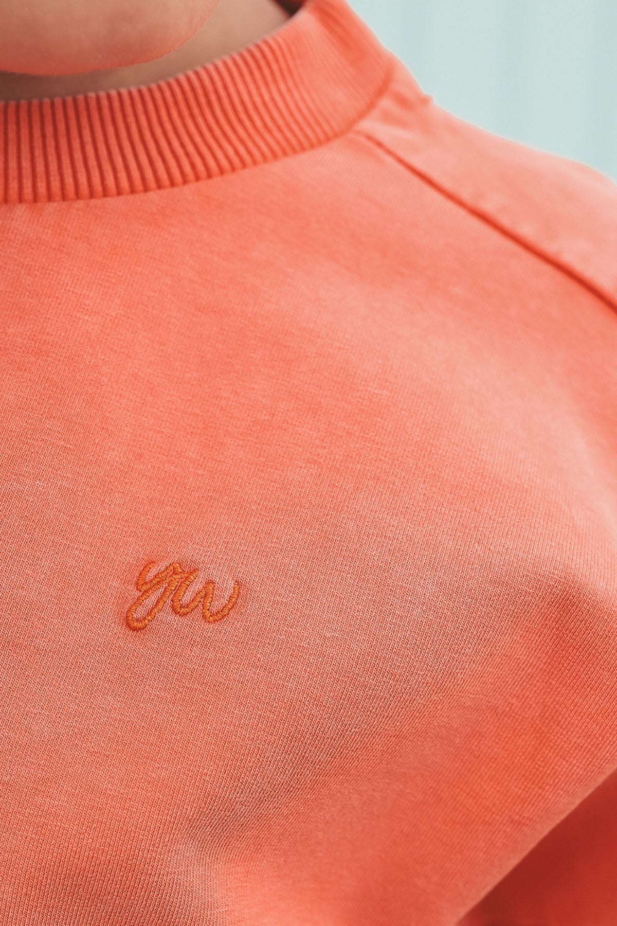 Garment Dye Wide Sweater