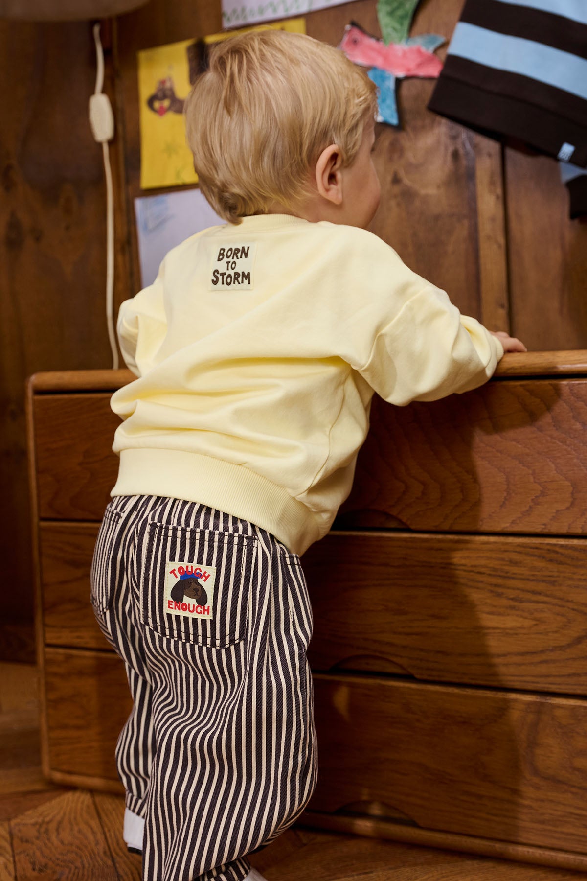Leandro Chocolate plum Broek