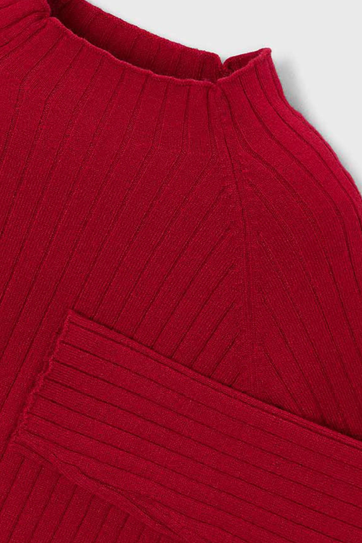 Knit mockneck