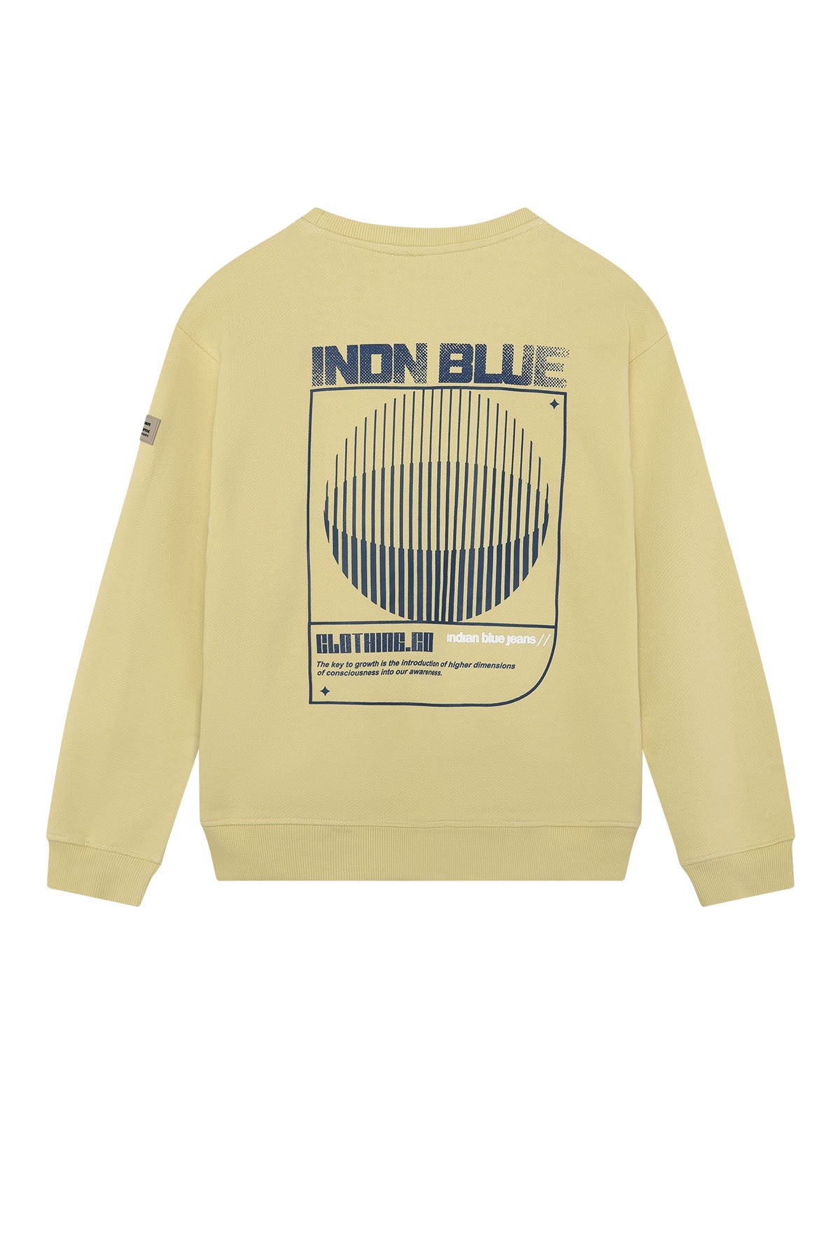 Loose Fit Sweater Backprint