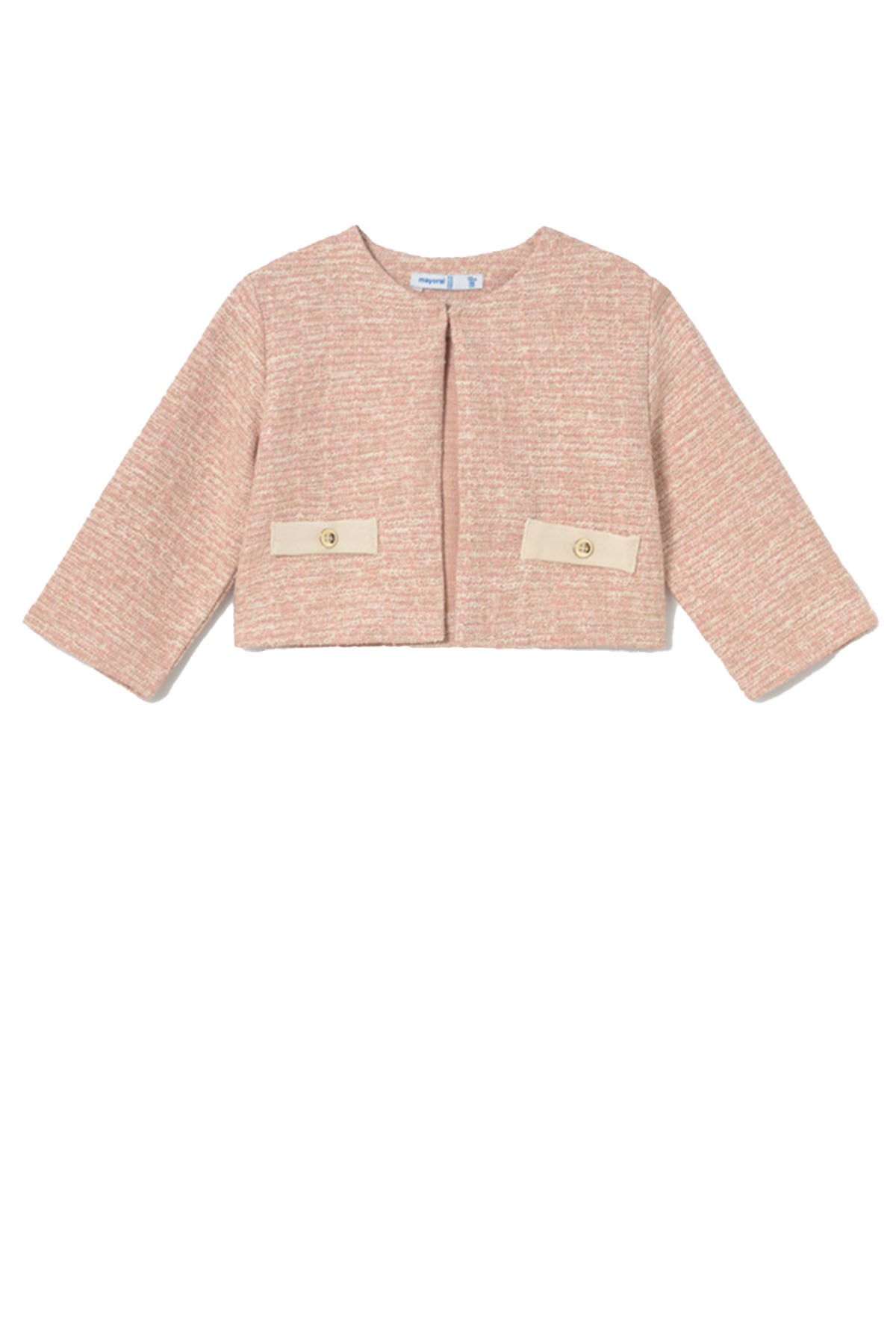 Tweed-knit skirt set