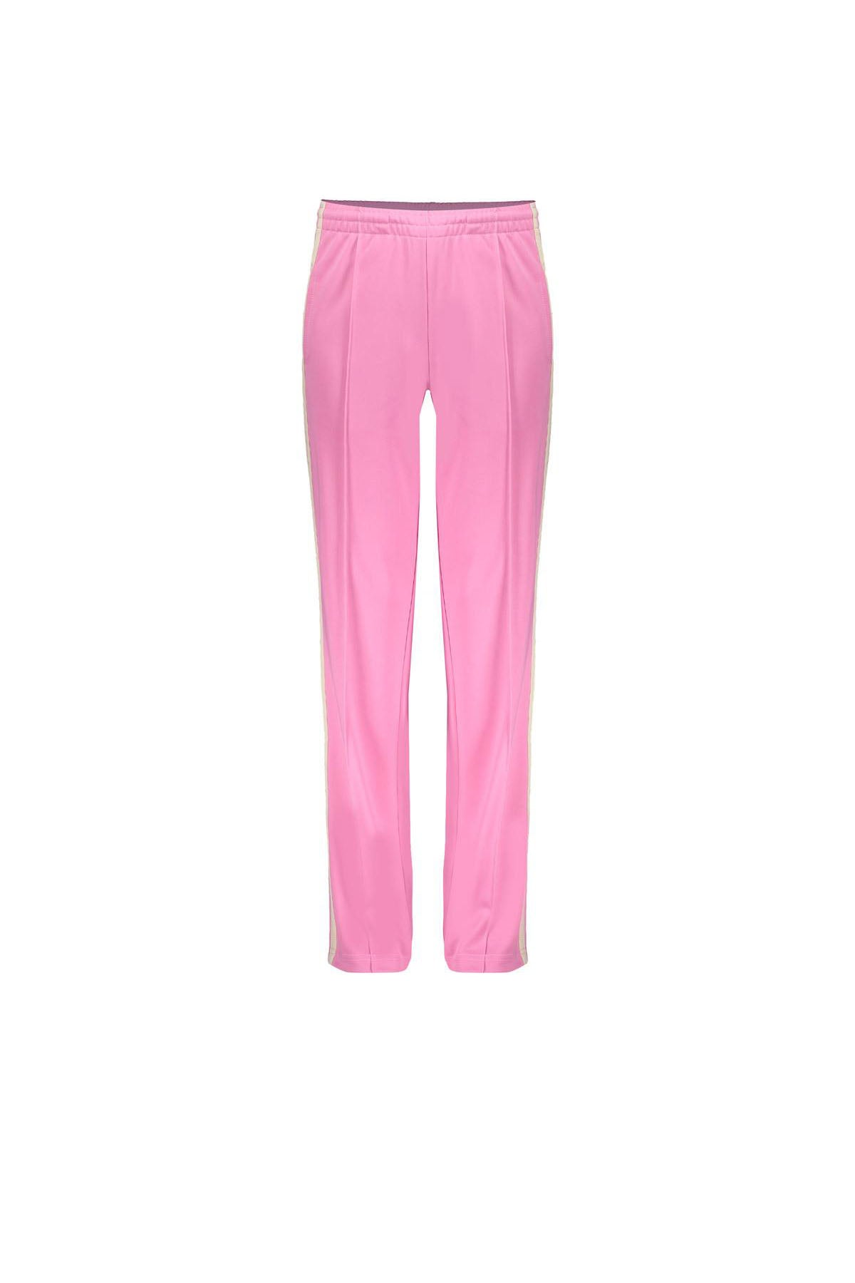 Track pants stripe roze