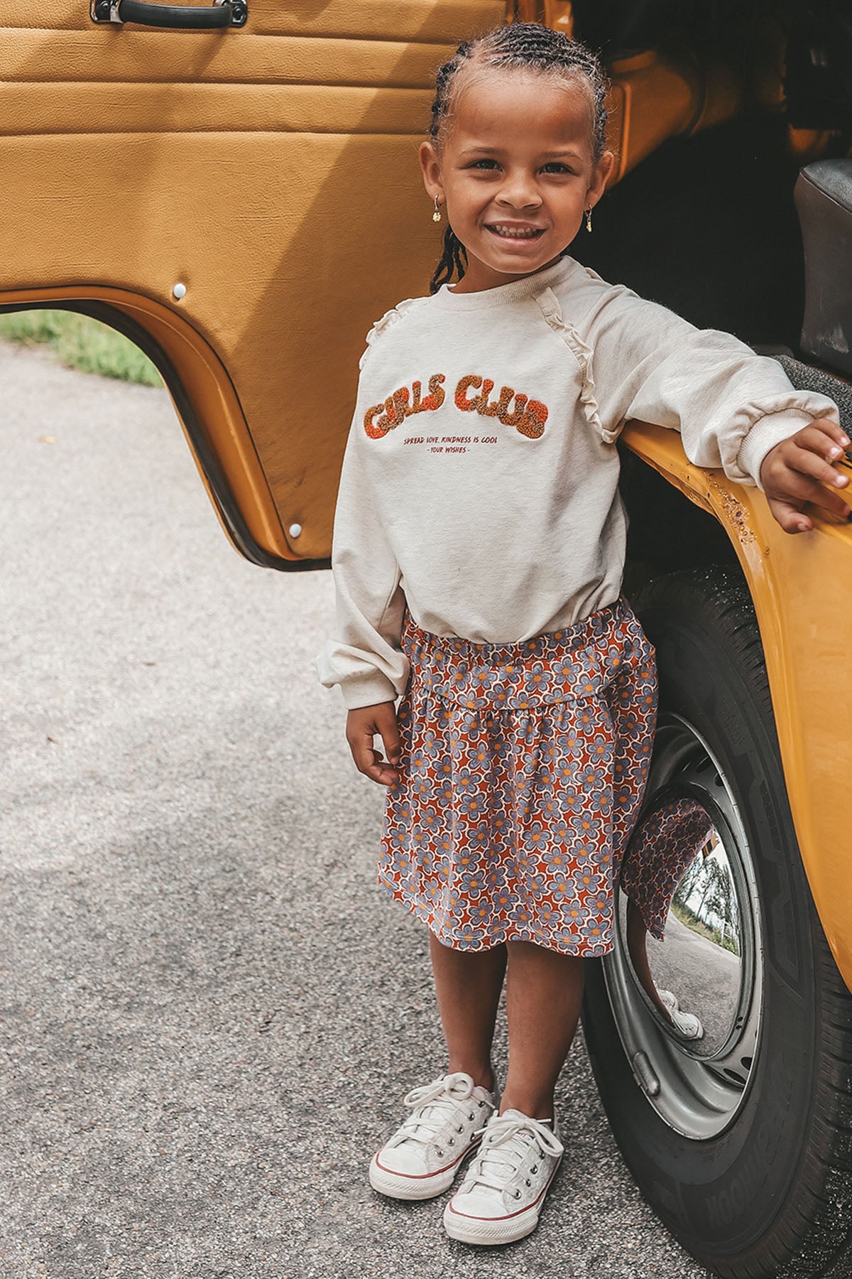 Girls Club Raglan Sweater