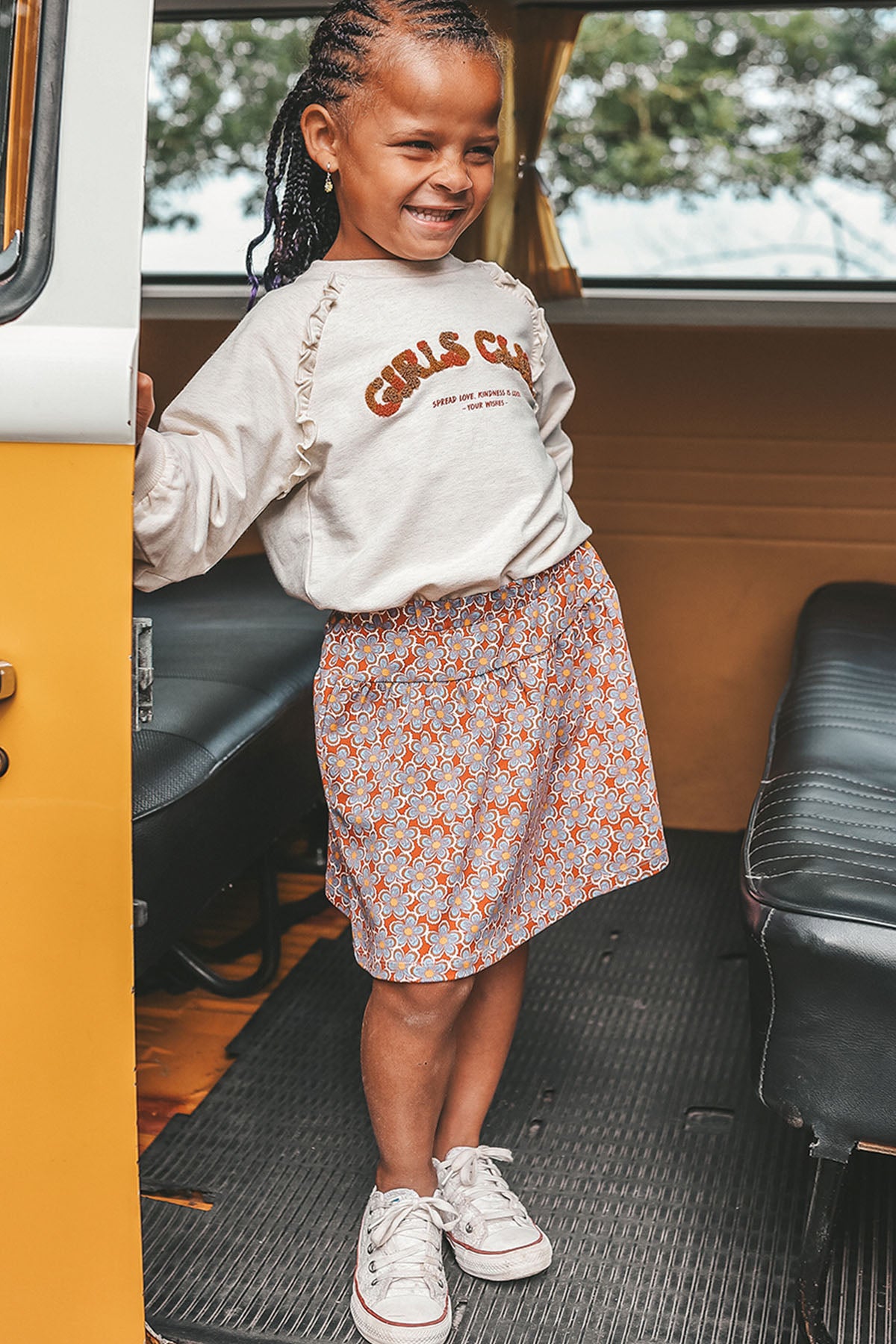 Girls Club Raglan Sweater