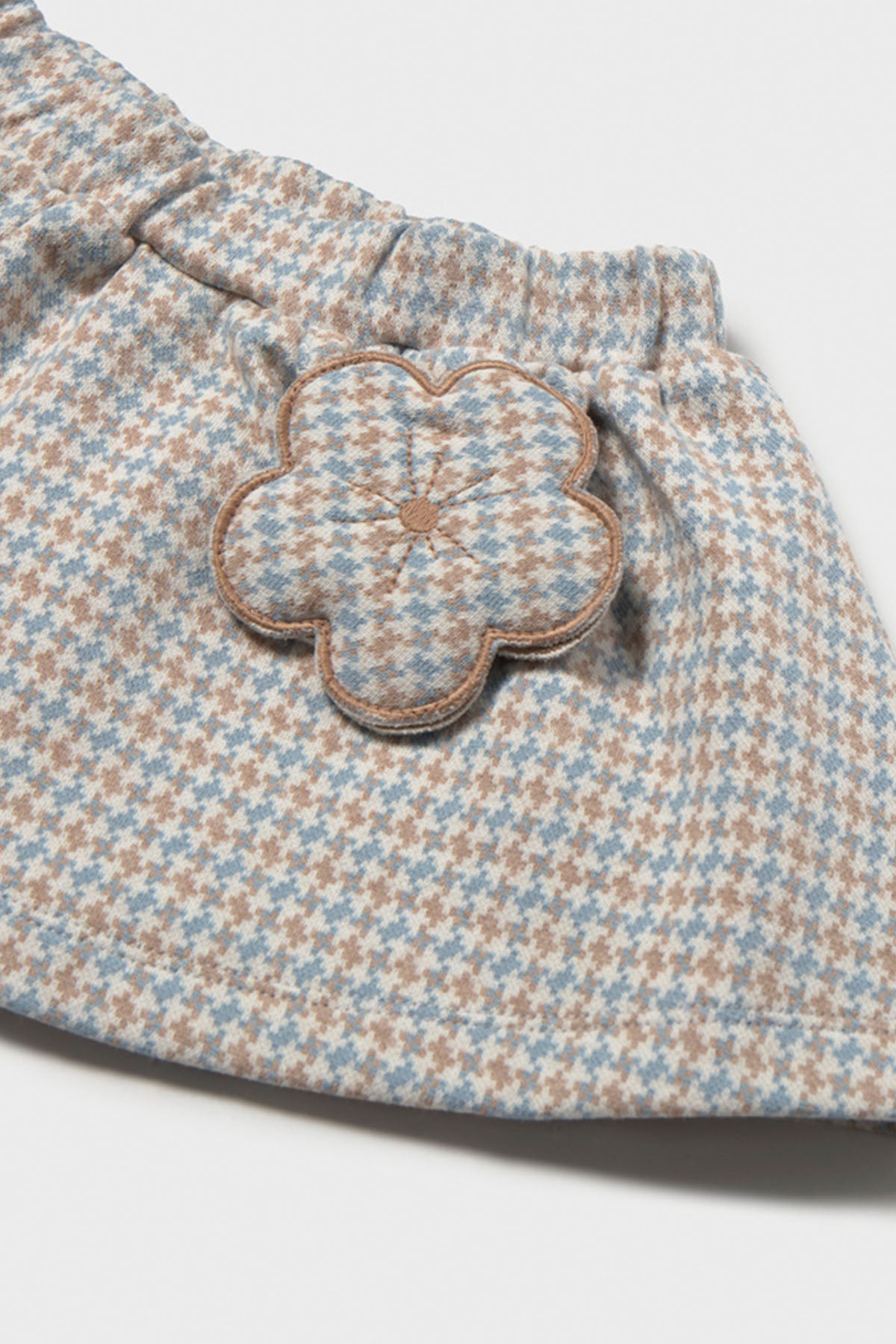 Jacquard knit skirt w/ pocket